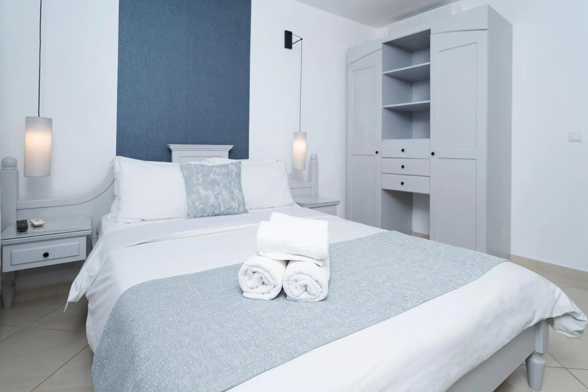 Bedroom, Bed in Zeus Village Resort - Adults Only