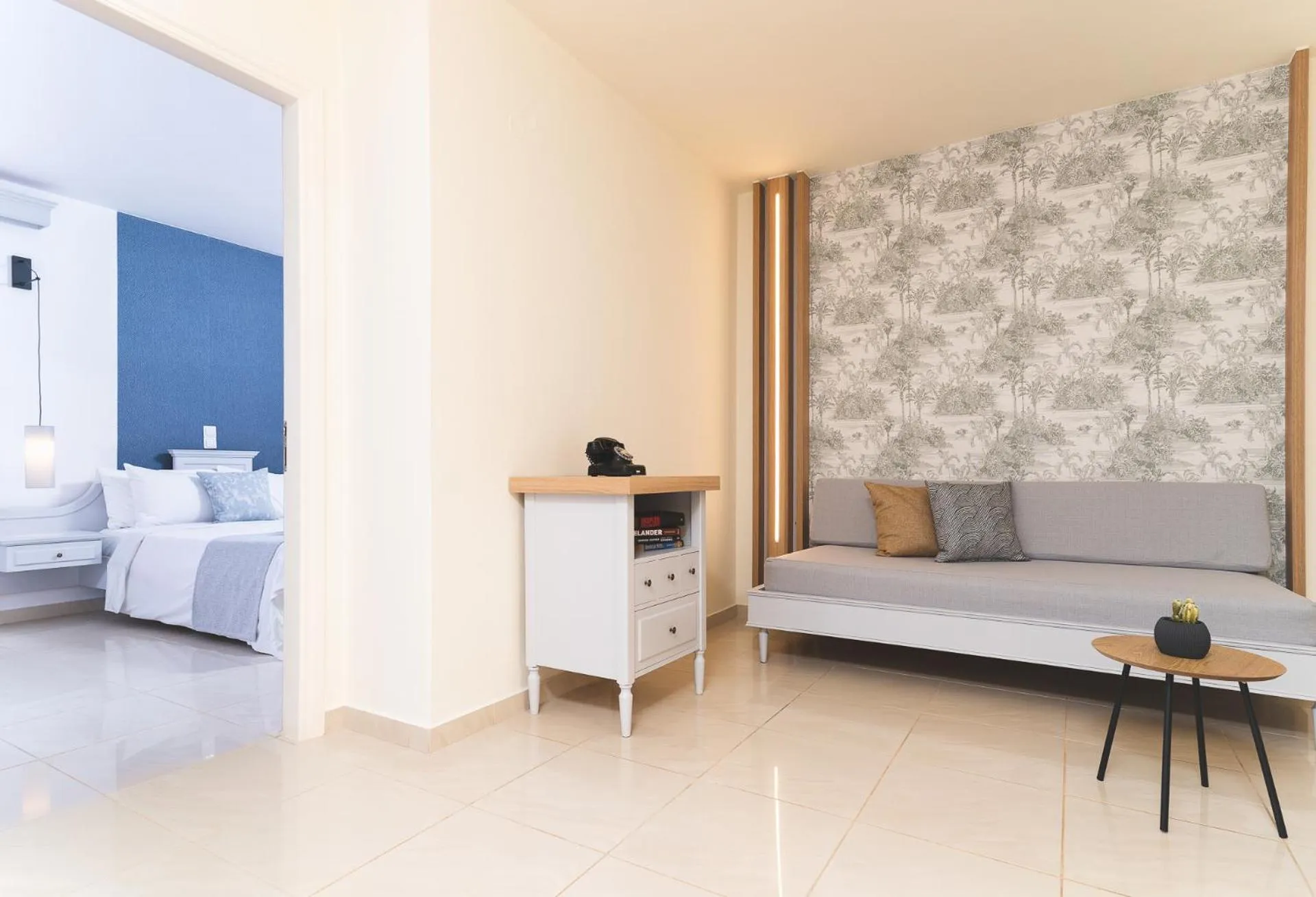 Bed in Zeus Village Resort - Adults Only