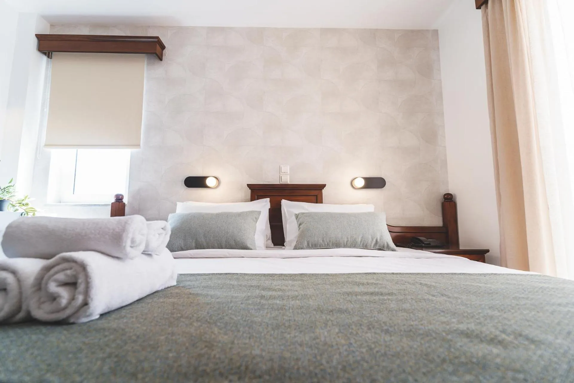 Bed in Zeus Village Resort - Adults Only