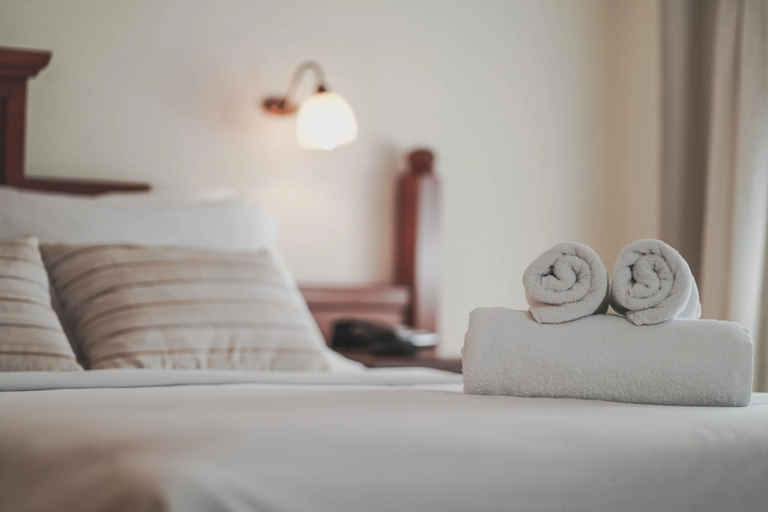 Bed in Zeus Village Resort - Adults Only