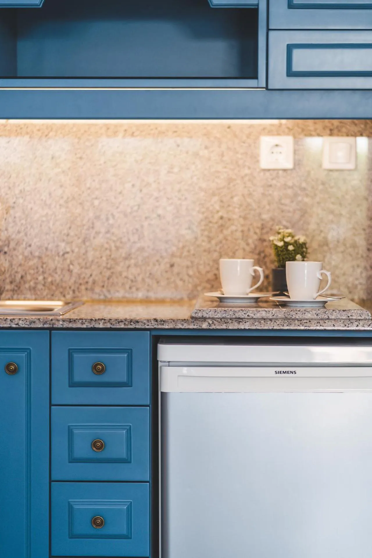 Kitchen or kitchenette in Zeus Village Resort - Adults Only