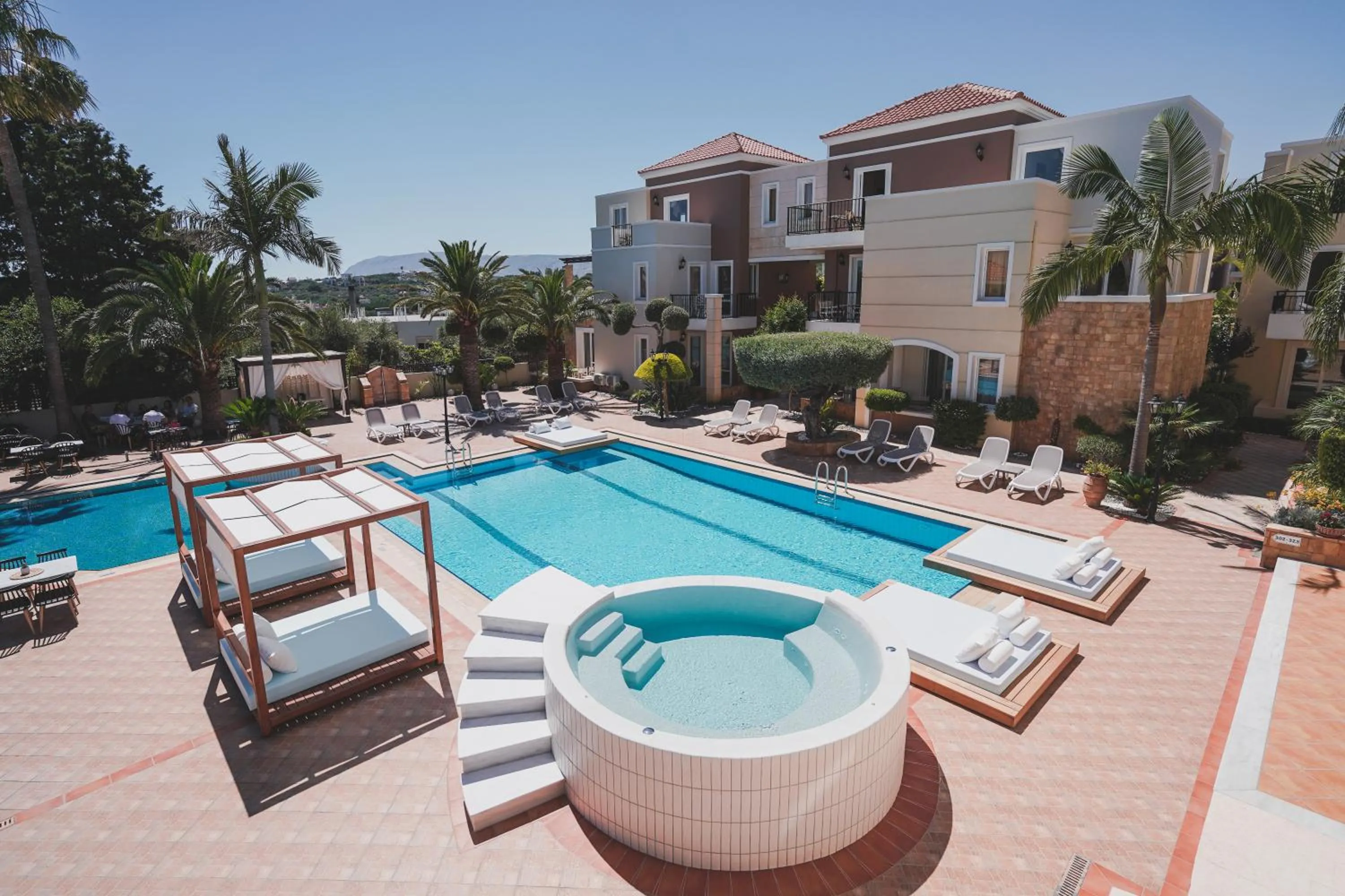 Swimming pool in Zeus Village Resort - Adults Only