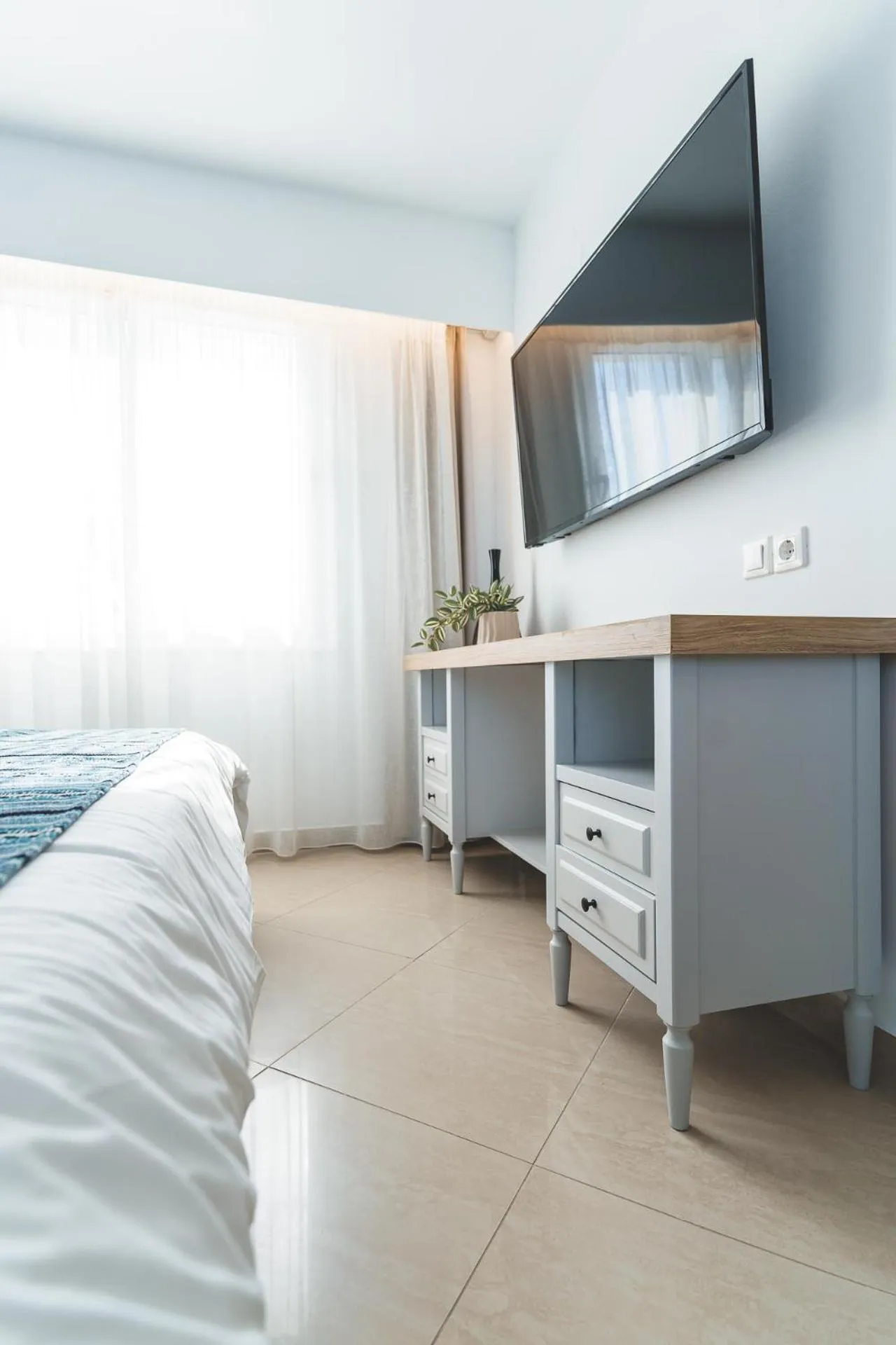 Bedroom, Bed in Zeus Village Resort - Adults Only