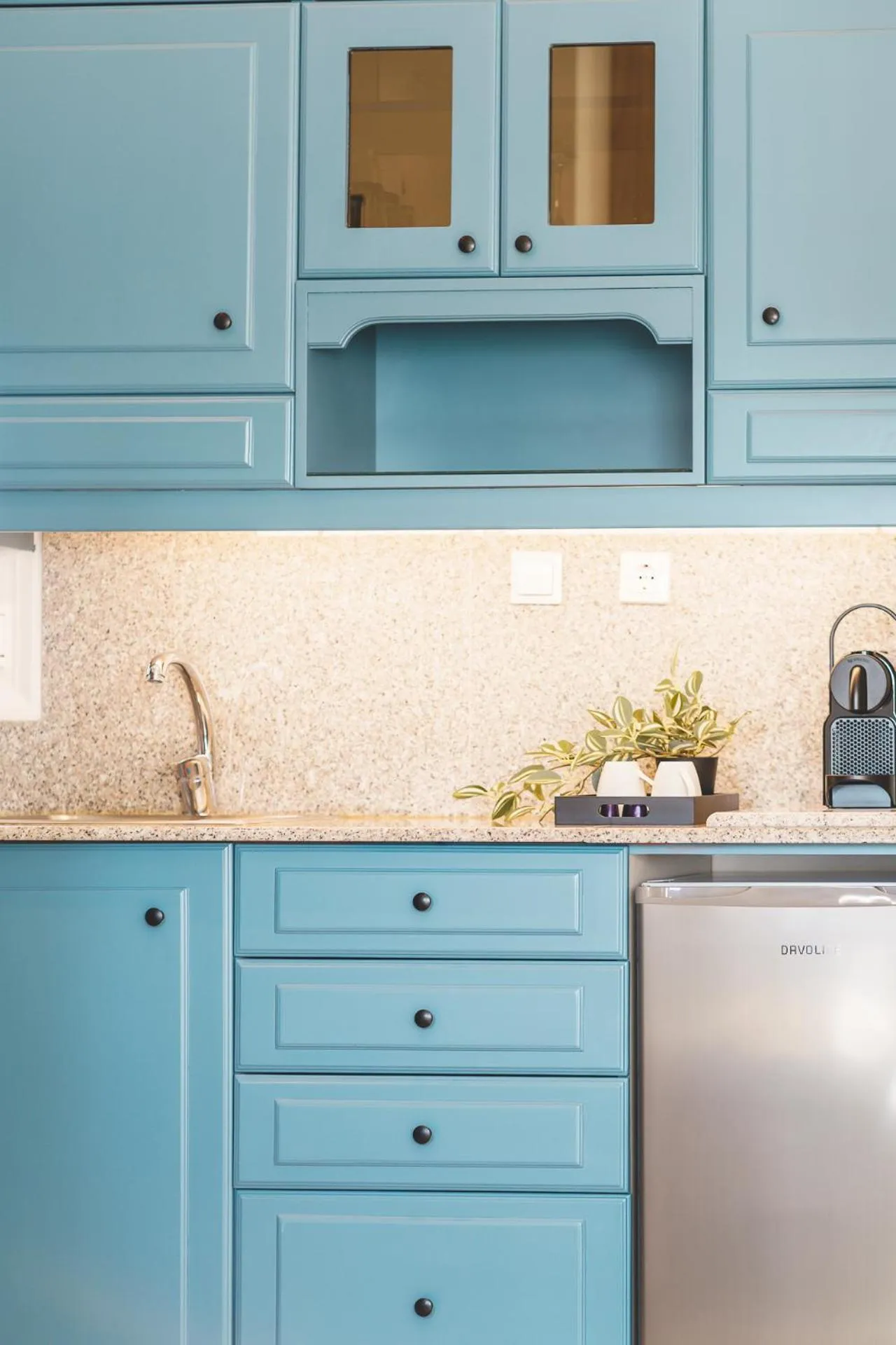 Kitchen or kitchenette in Zeus Village Resort - Adults Only