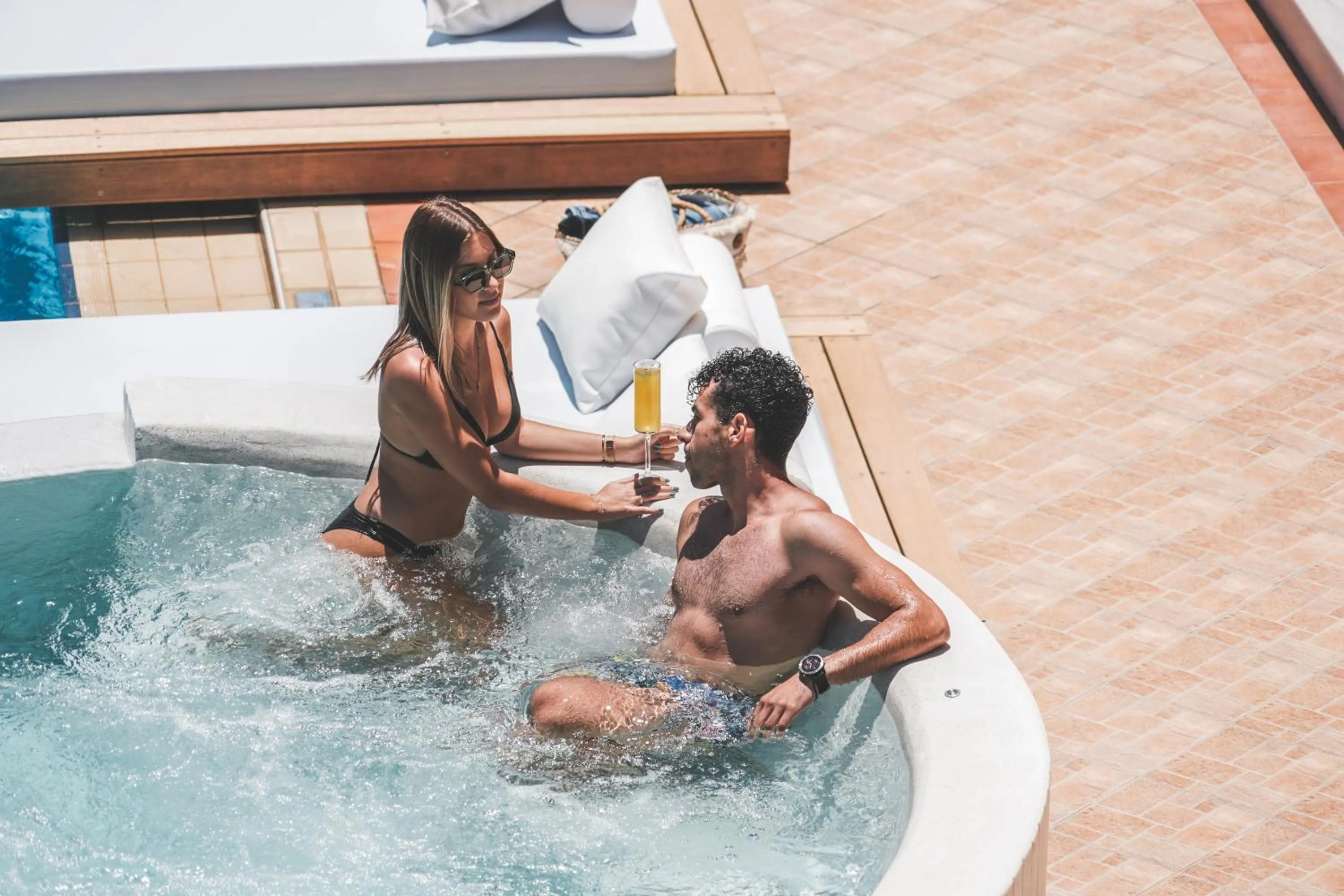 Swimming pool in Zeus Village Resort - Adults Only