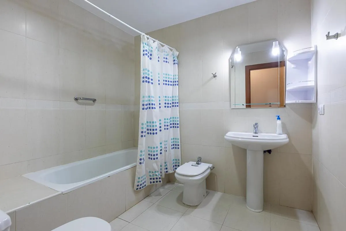 Bathroom in Apartamentos Guerrero