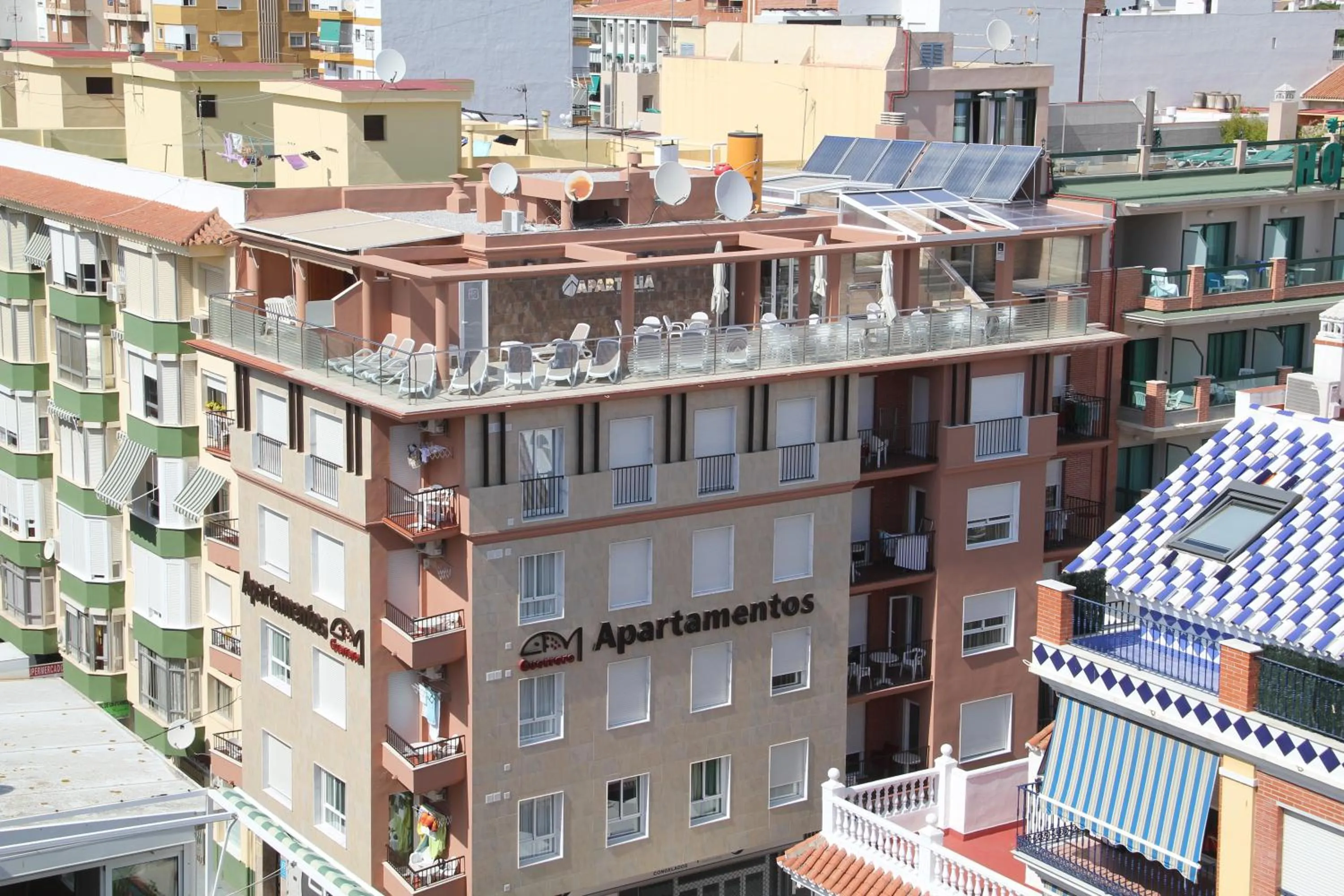 Bird's eye view in Apartamentos Guerrero