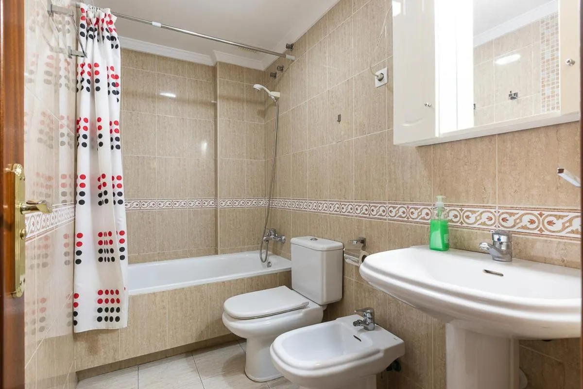 Bathroom in Apartamentos Guerrero