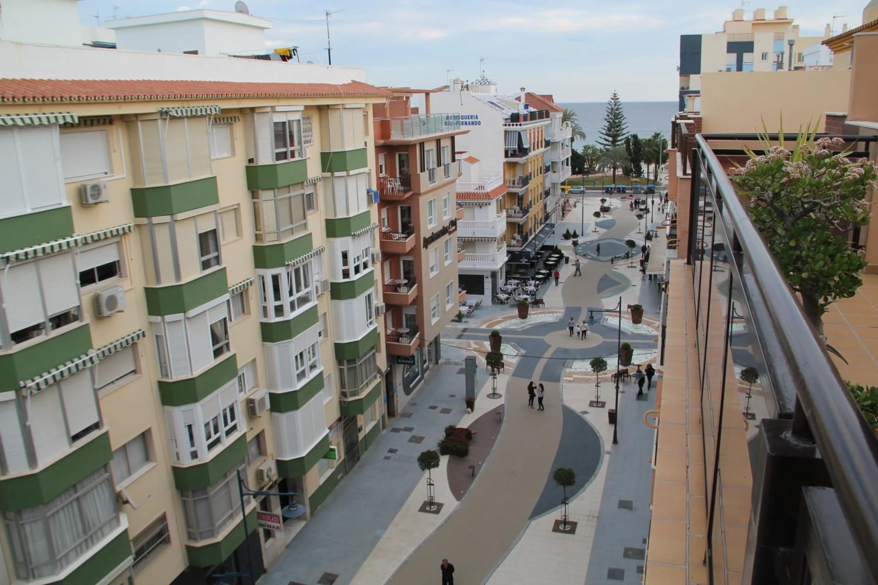 Bird's eye view in Apartamentos Guerrero