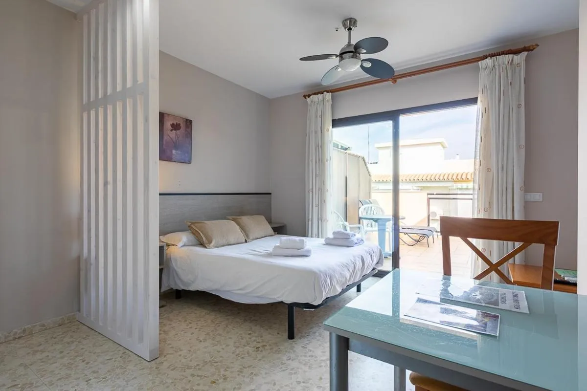 Photo of the whole room, Bed in Apartamentos Guerrero