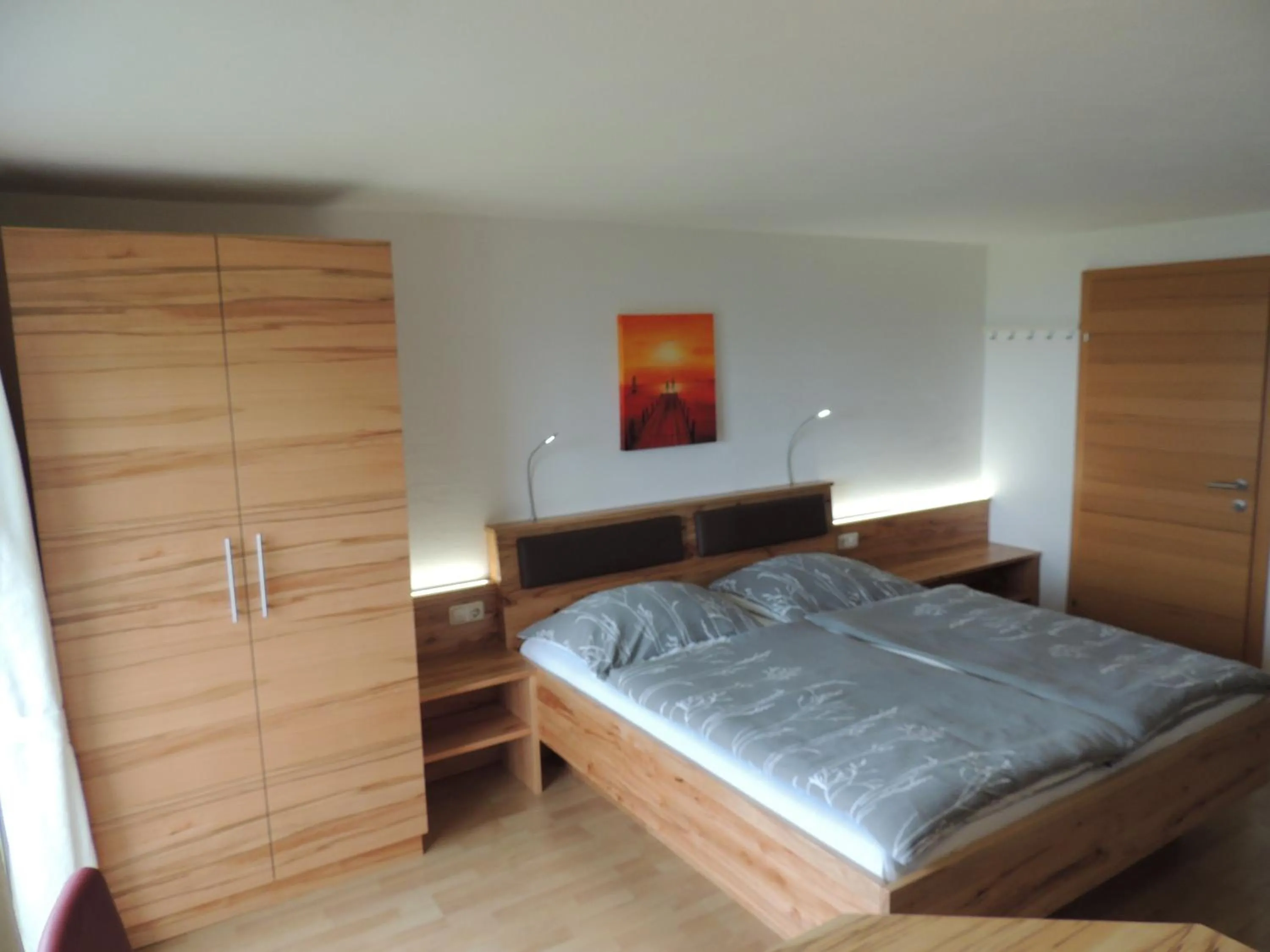 Bed in Ferienwohnungen Schöbringer
