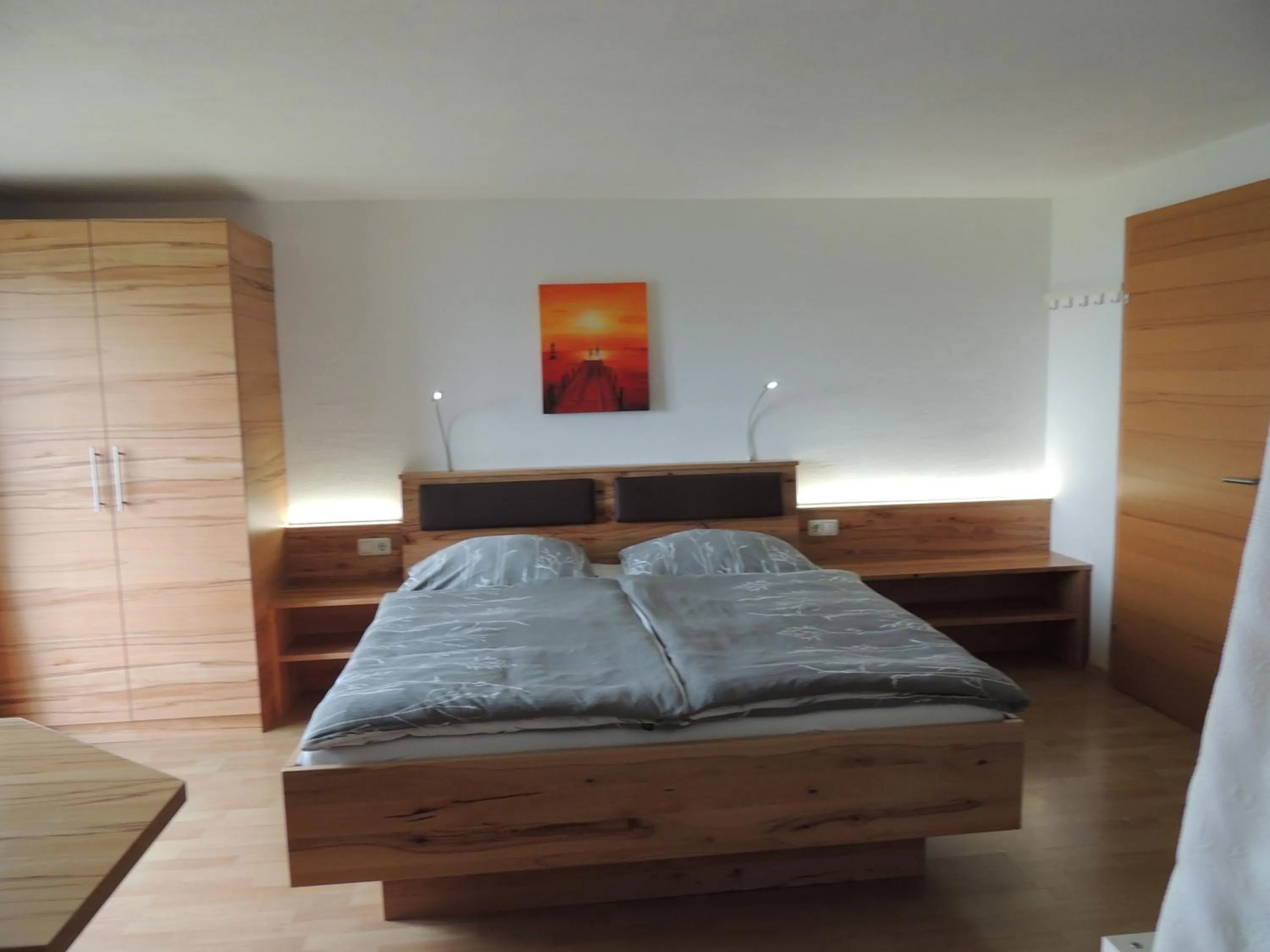Bed in Ferienwohnungen Schöbringer