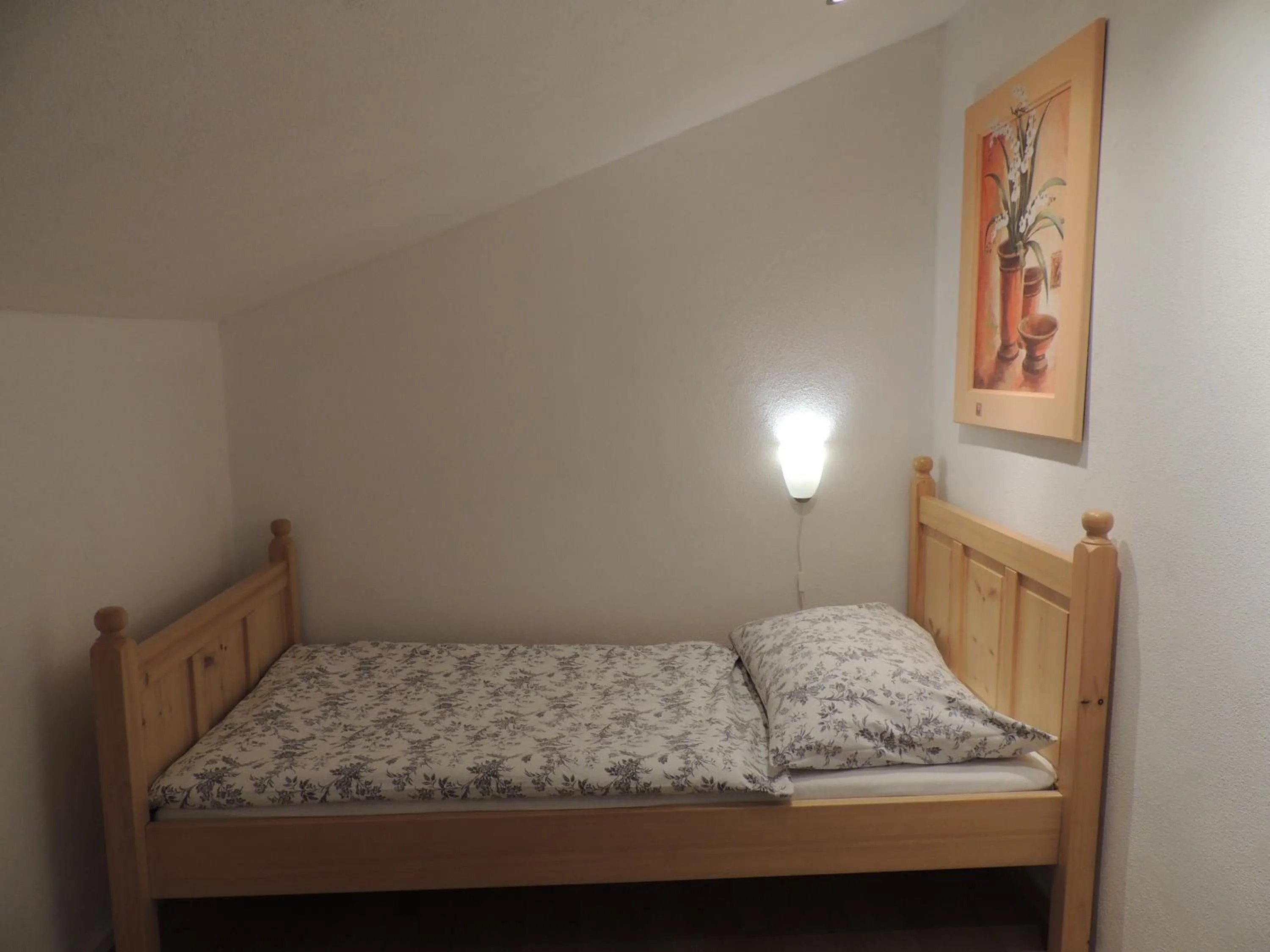 Bed in Ferienwohnungen Schöbringer