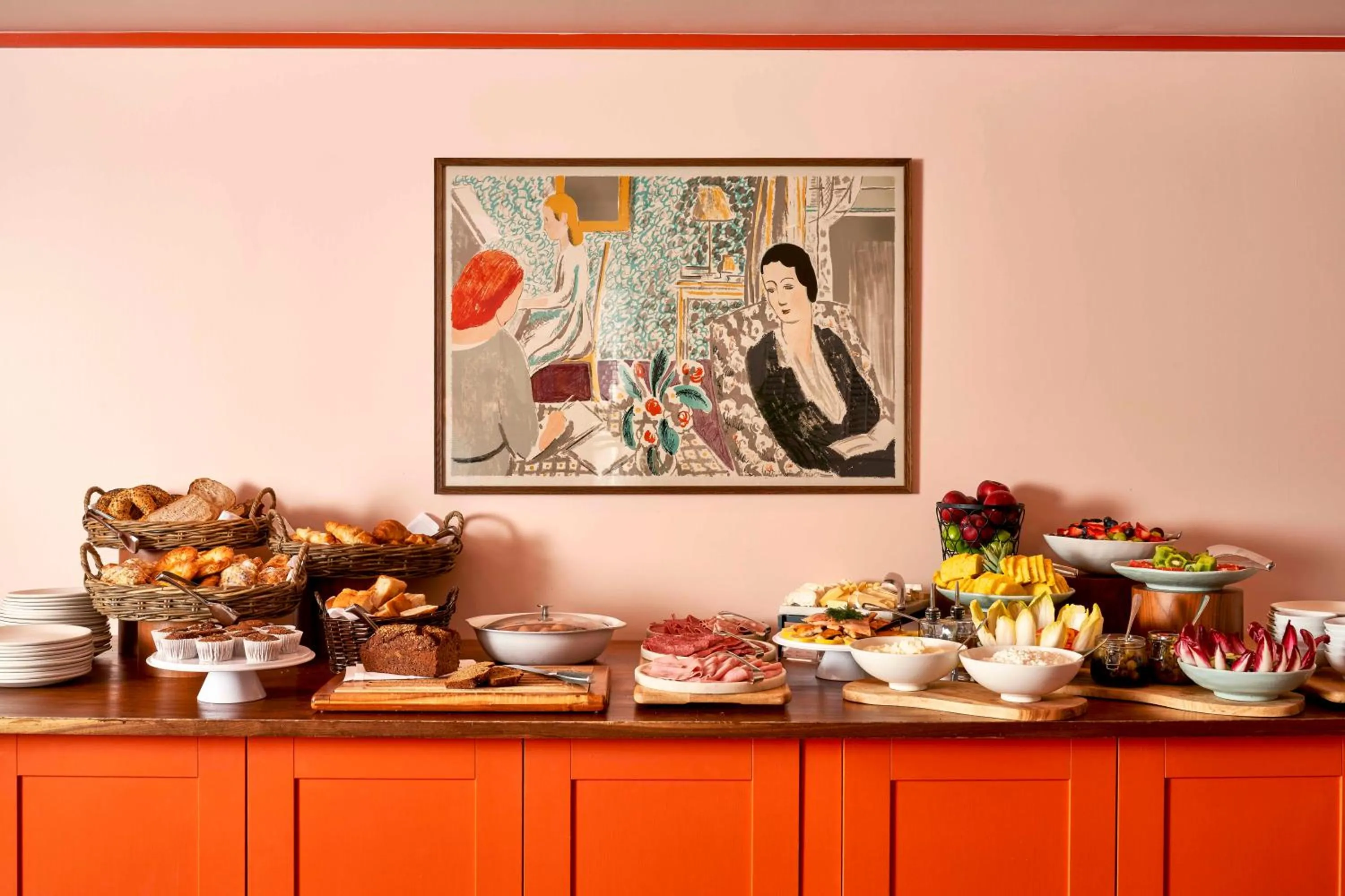 Breakfast in The Bloomsbury Hotel