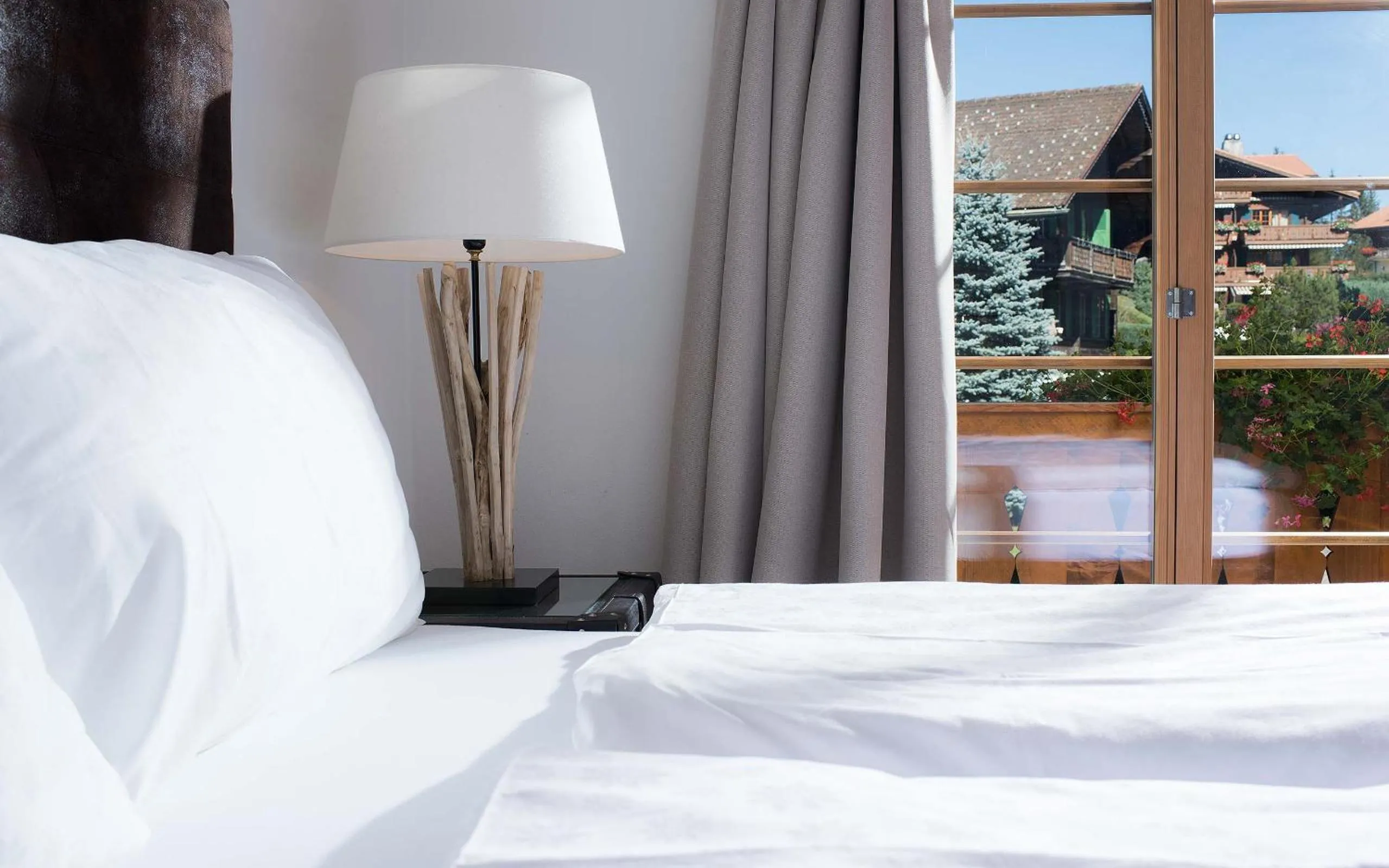 Bed in Hotel des Alpes Superieur