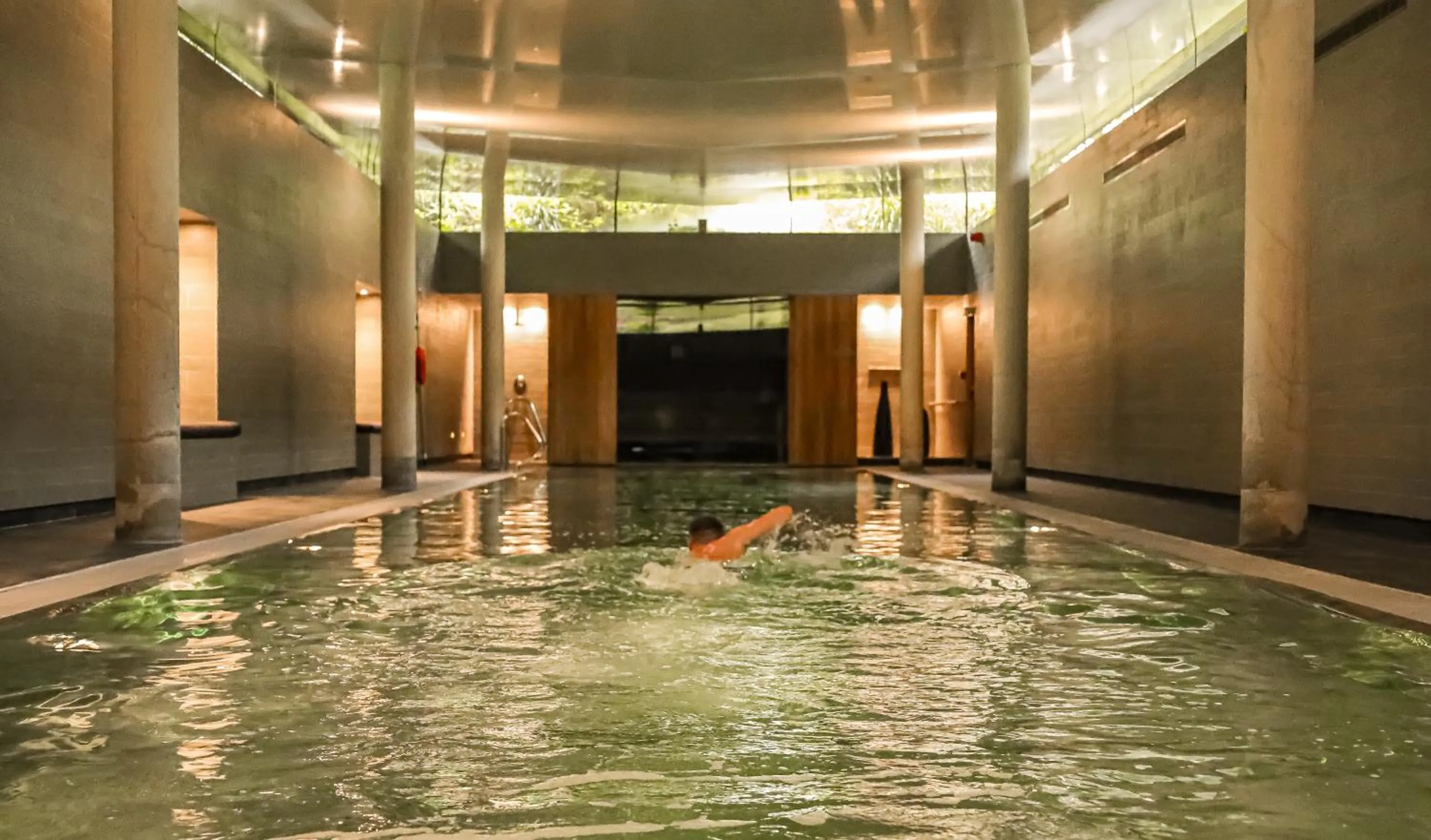 Pool view in Park Hotel Kenmare