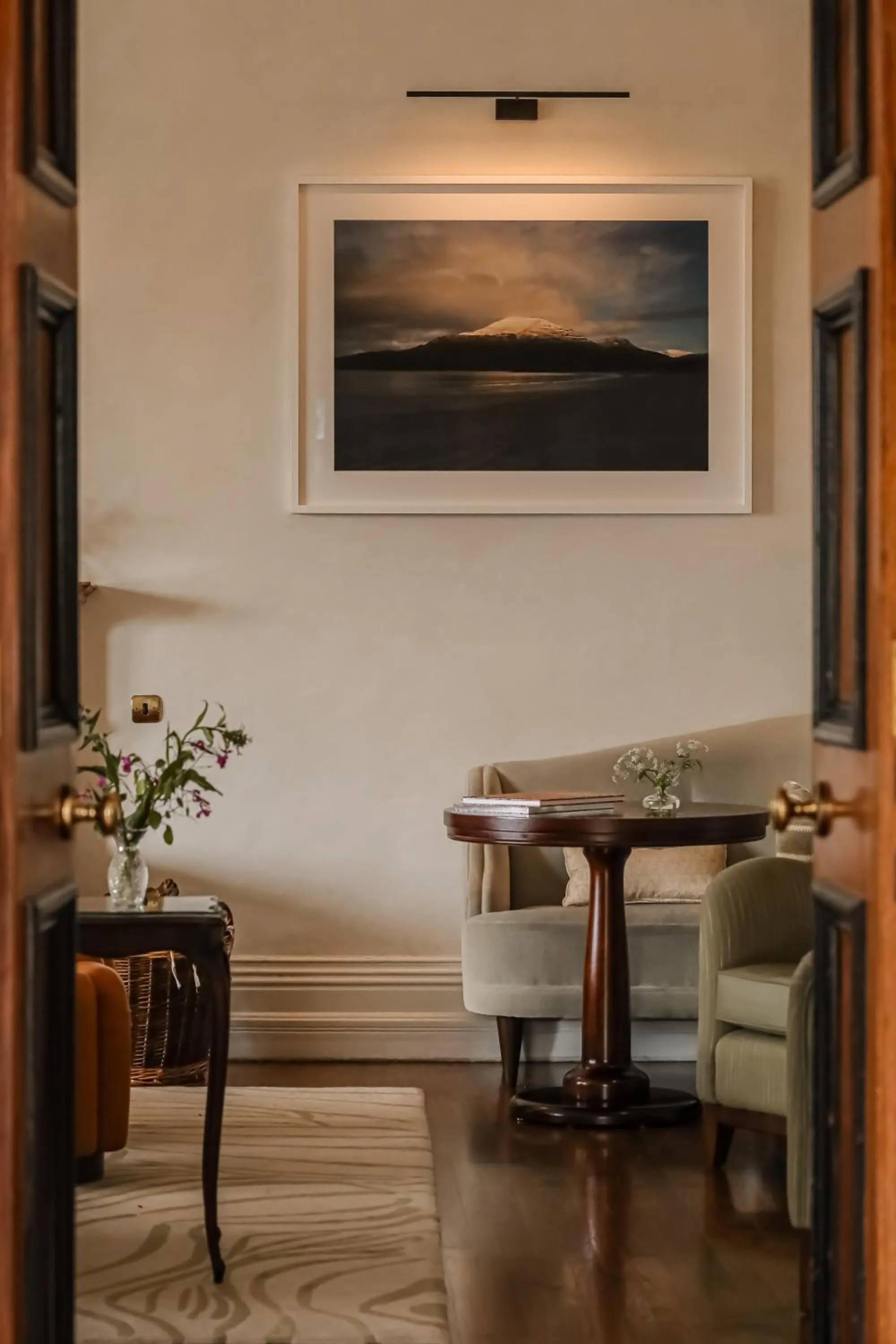 Living room in Park Hotel Kenmare