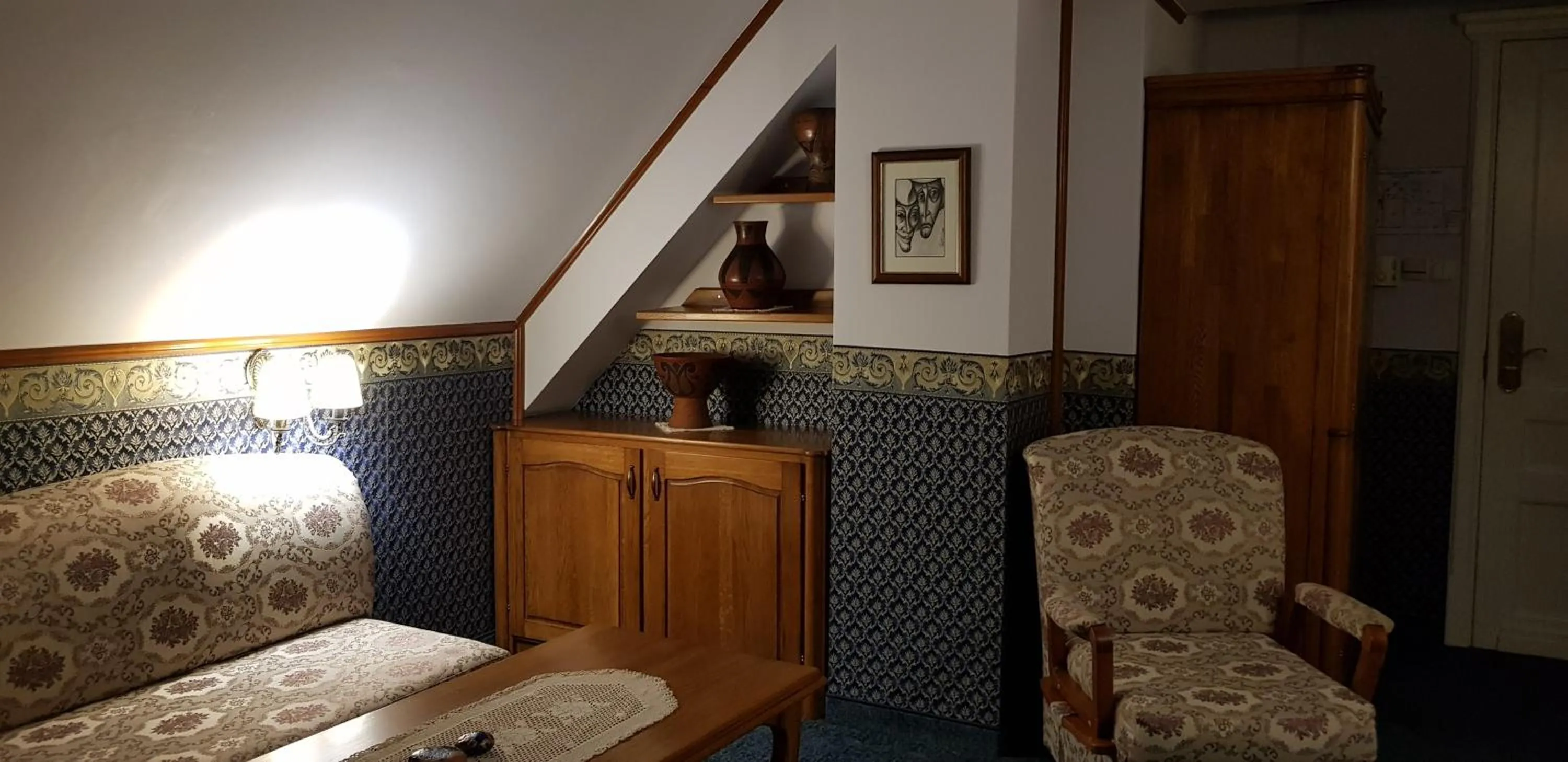 Living room in Hotel Odeon