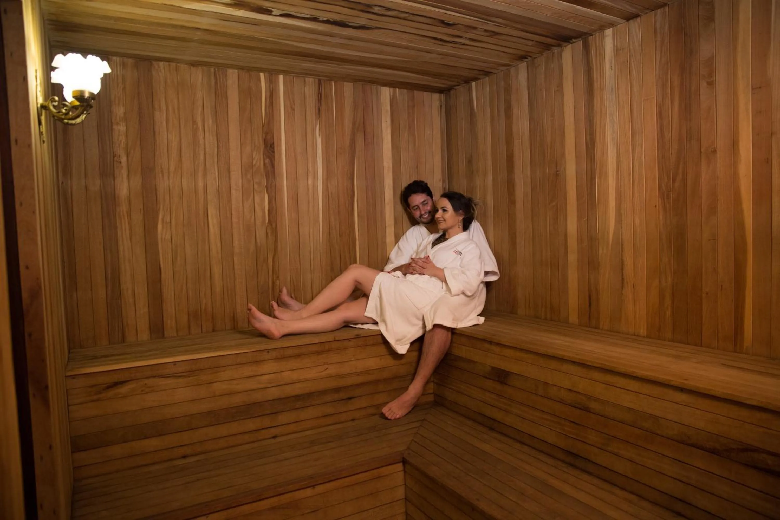 Sauna in Pousada Suiça Mineira Centro