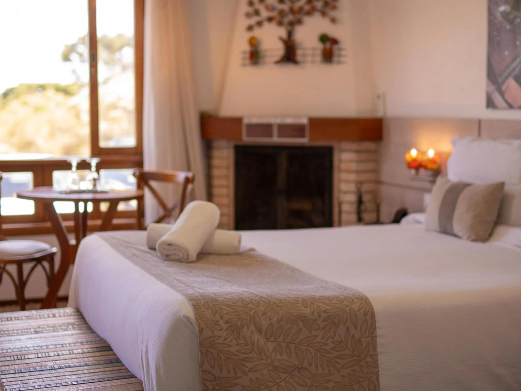 Bed in Pousada Suiça Mineira Centro