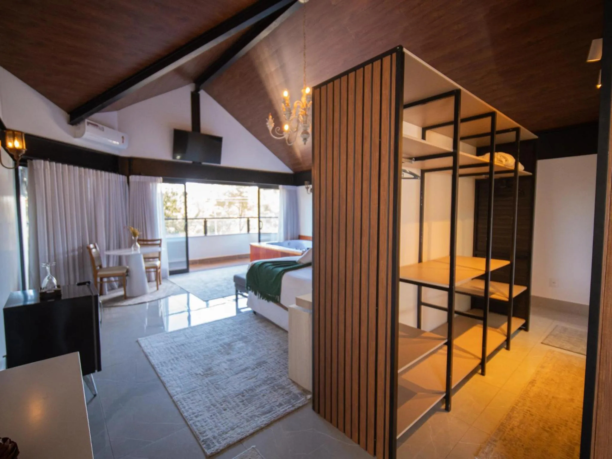 Bed in Pousada Suiça Mineira Centro