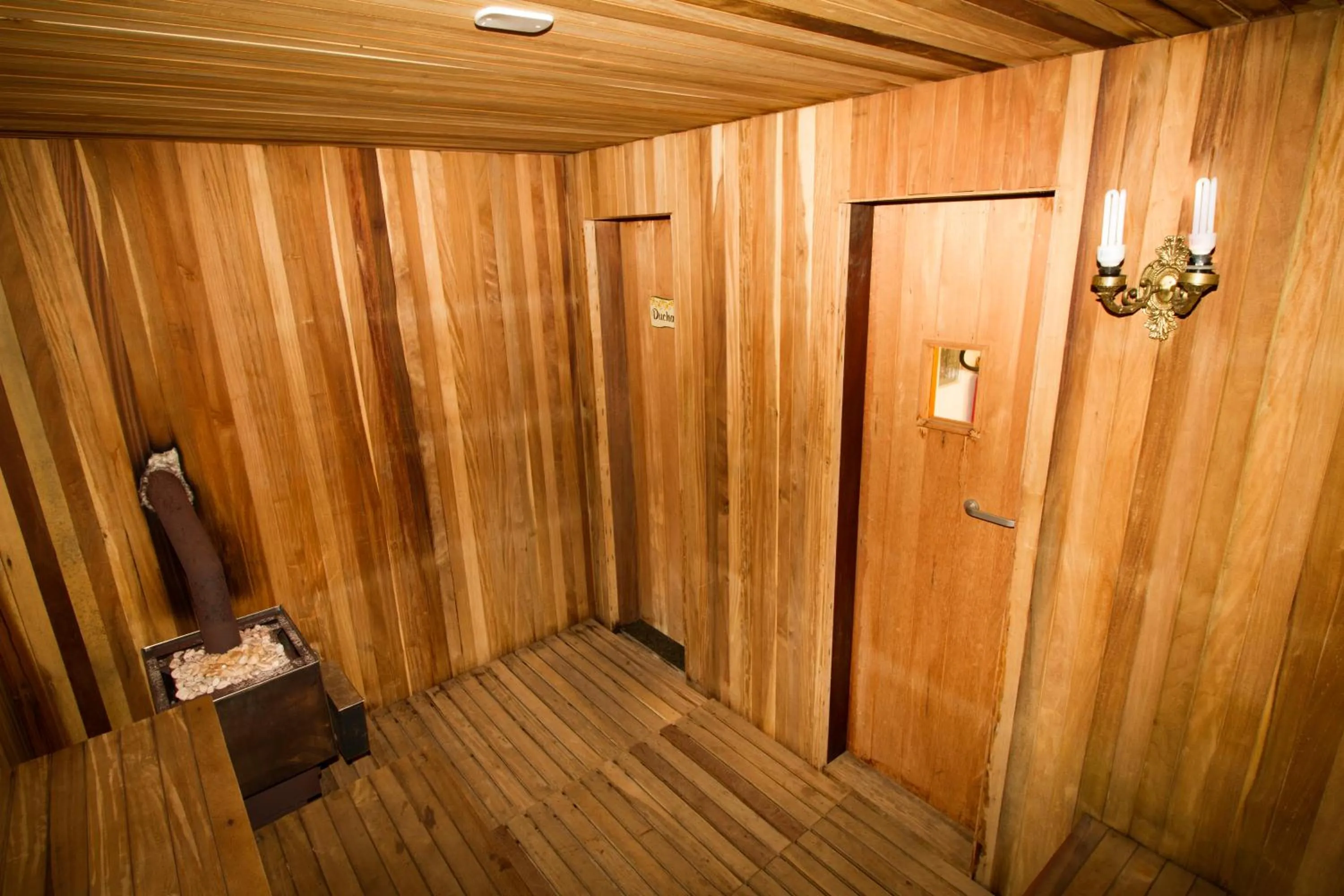 Sauna in Pousada Suiça Mineira Centro