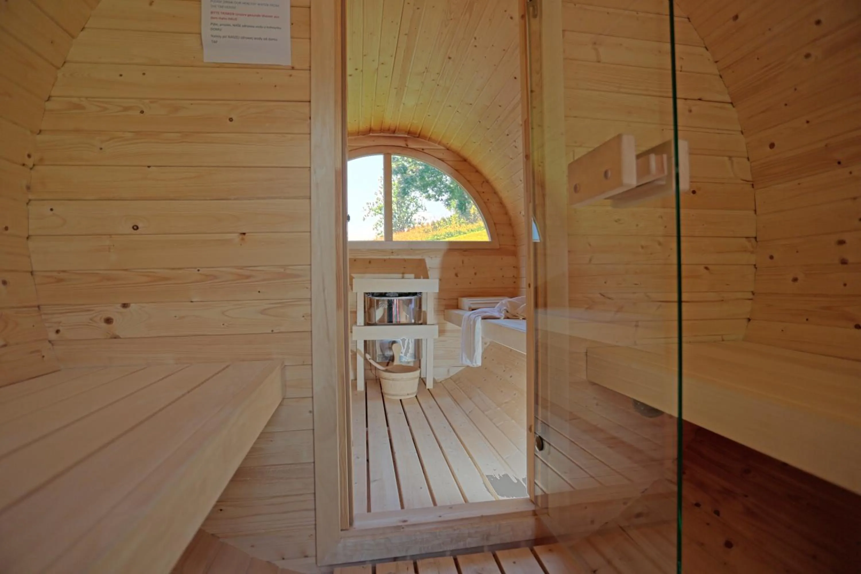 Sauna in Residence Villa Boschetto