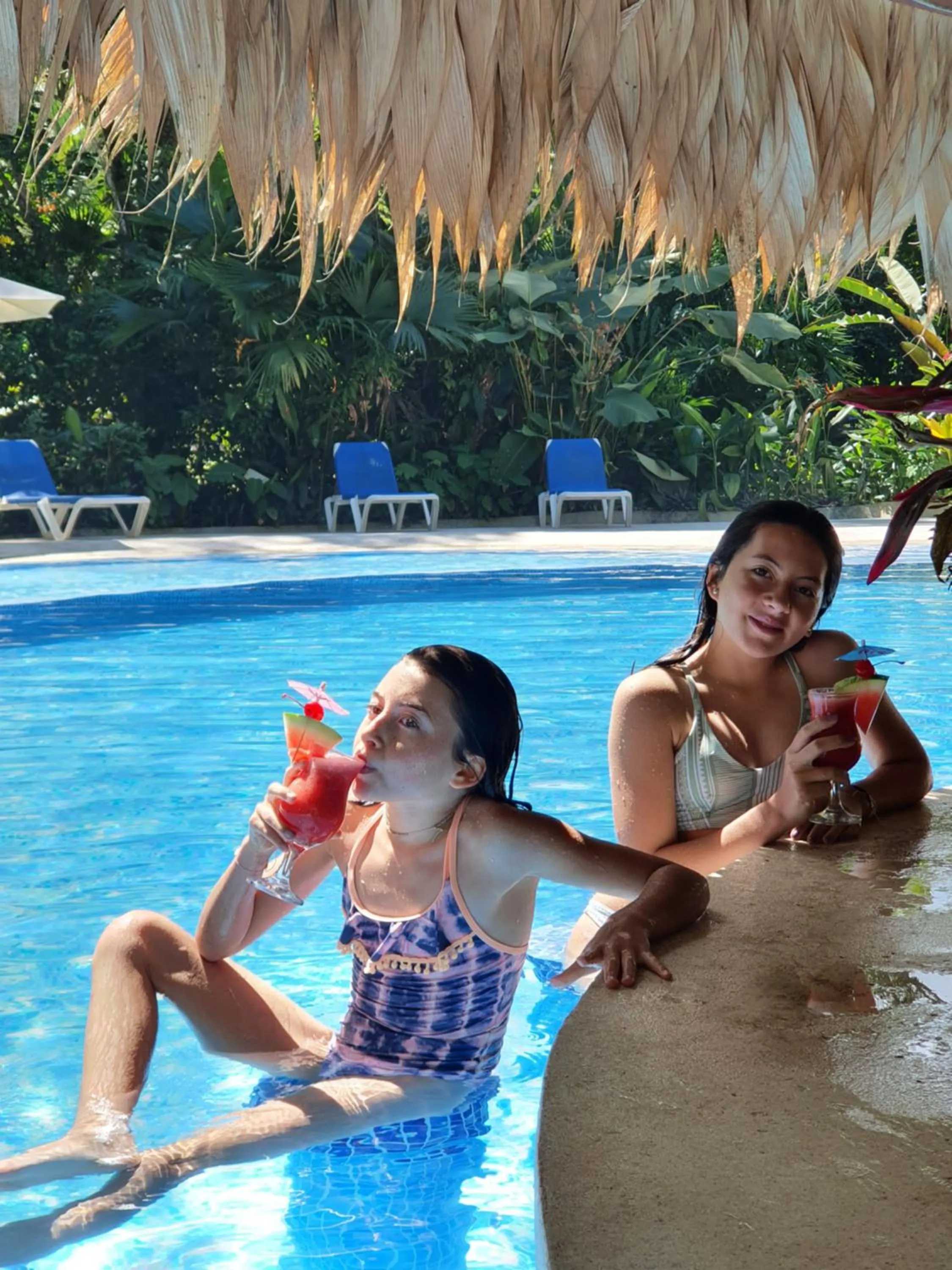 Swimming pool in Cariblue Beach and Jungle Resort