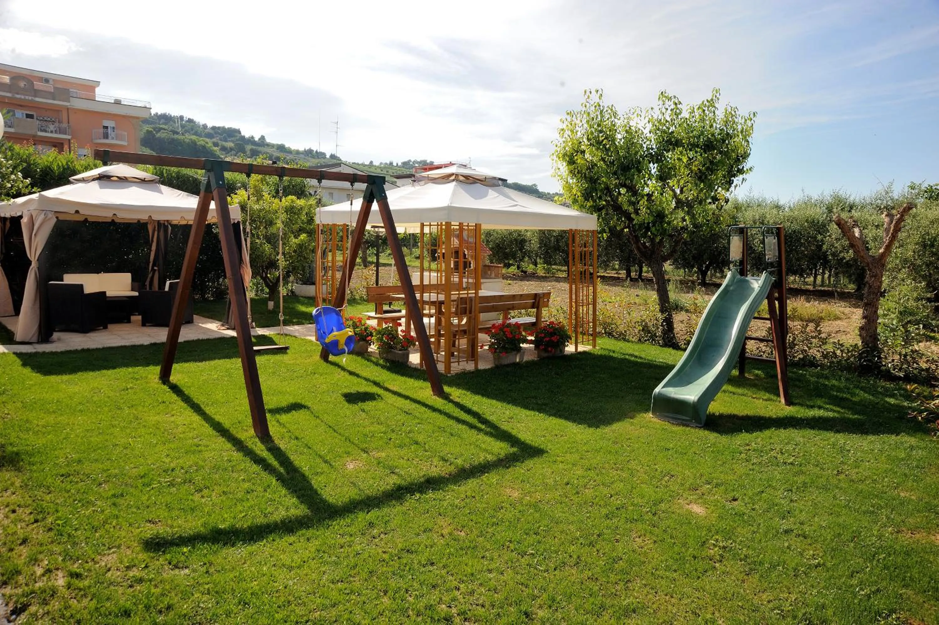 Children play ground in Hotel Lidia