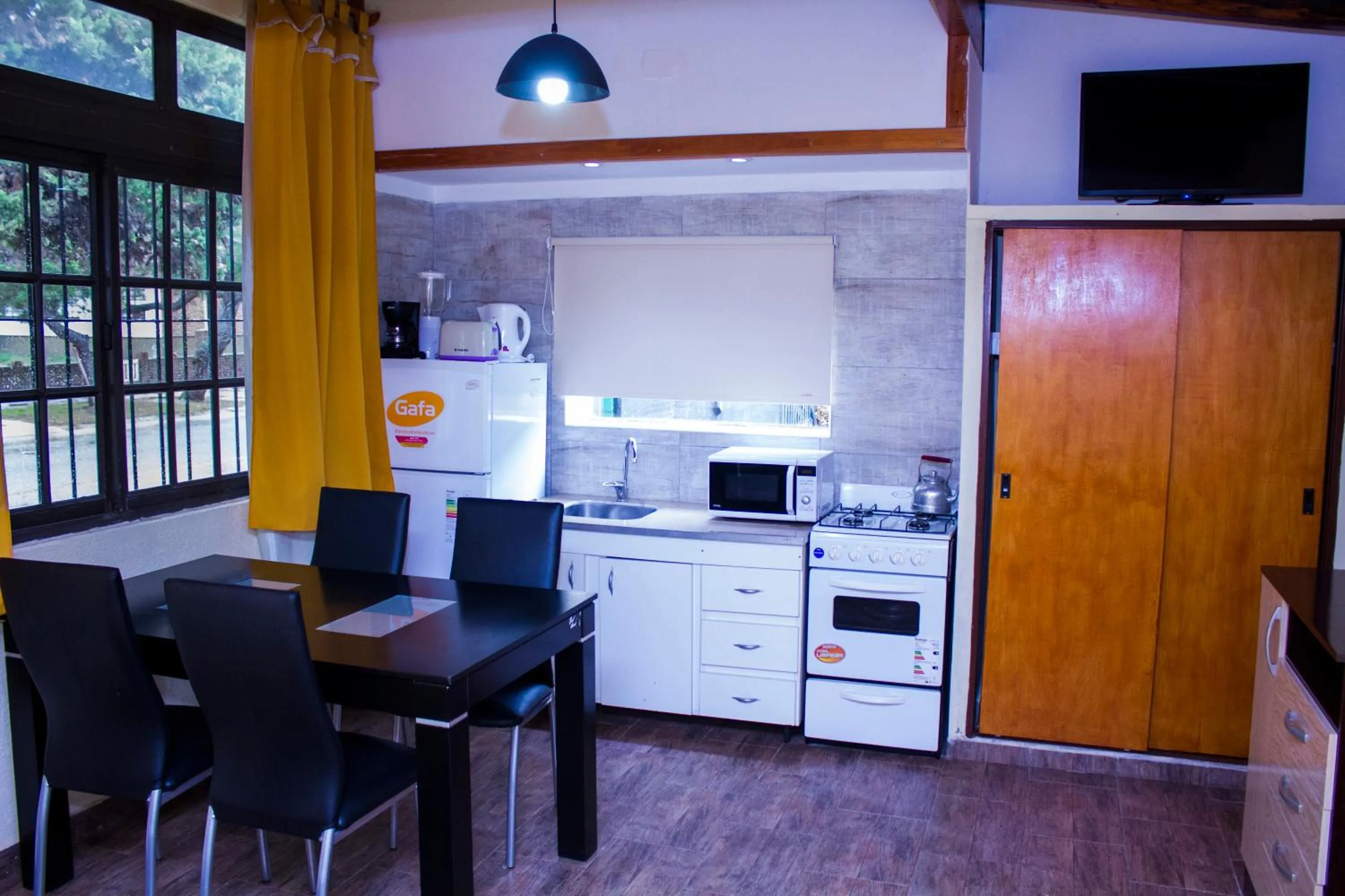 Kitchen or kitchenette in San Bernardo Aparts