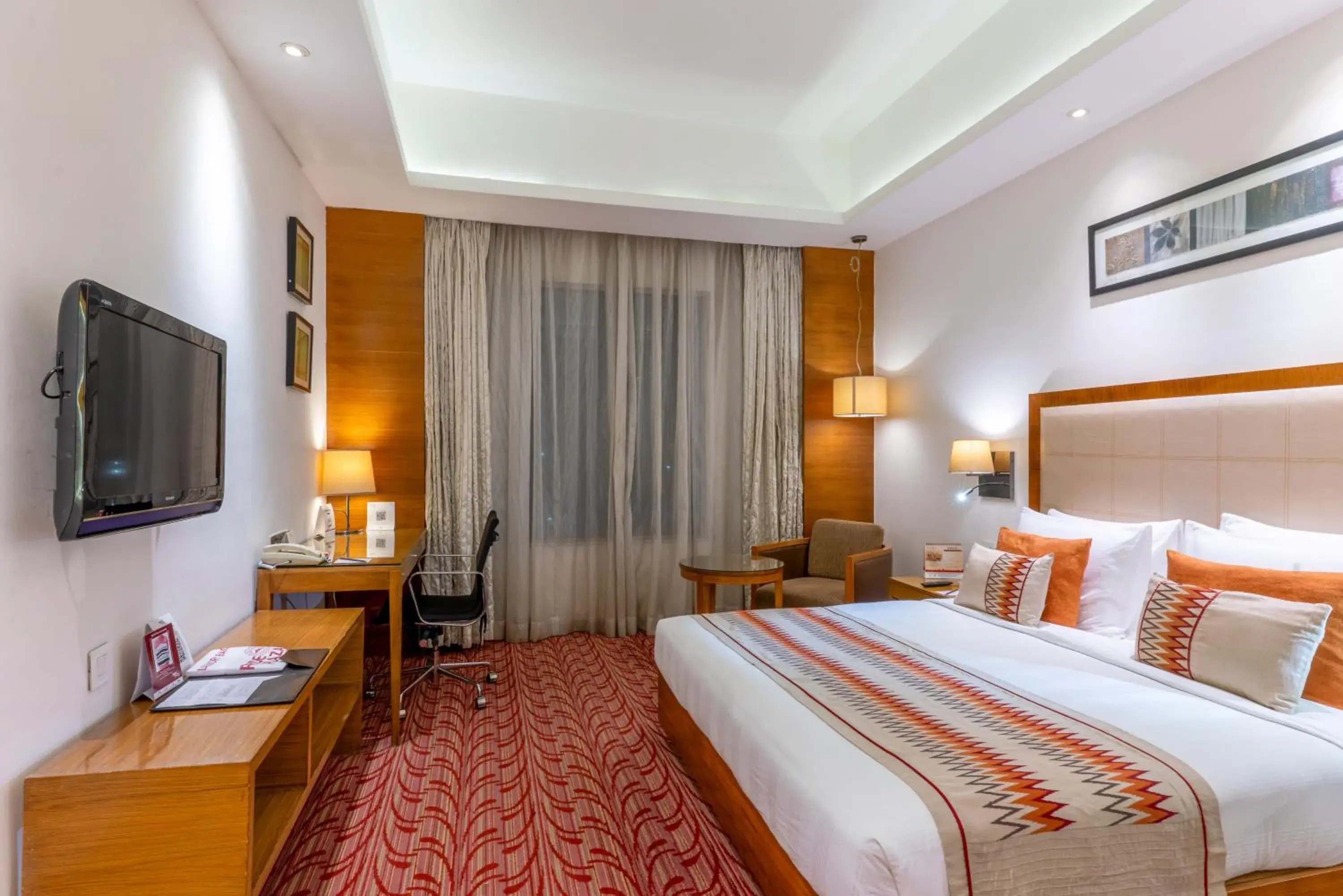 Bed in Pride Plaza Hotel, Kolkata Bed in Pride Plaza Hotel, Kolkata