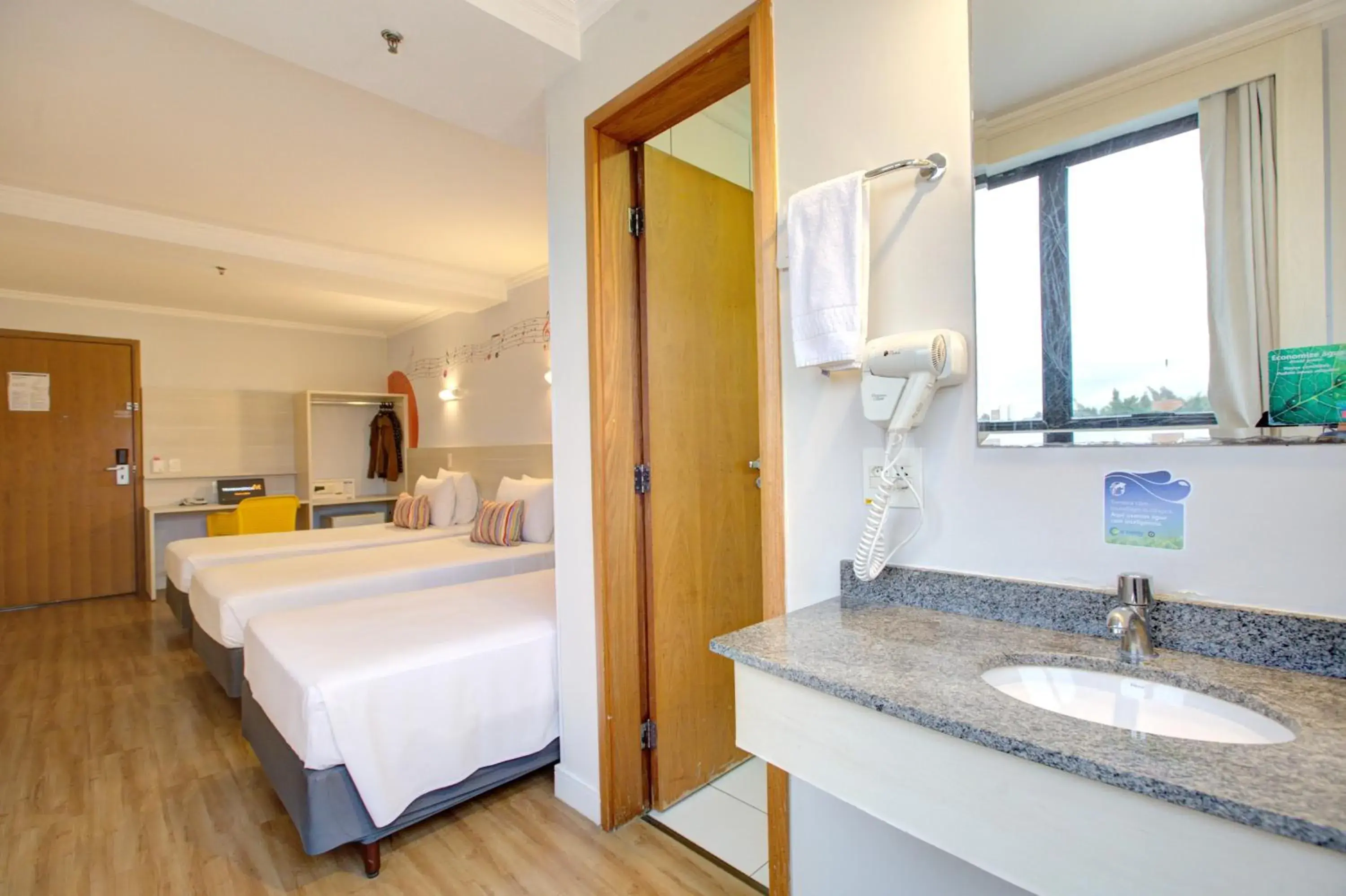 Bedroom, Bed in Transamerica Fit Villa Lobos Bedroom, Bed in Transamerica Fit Villa Lobos