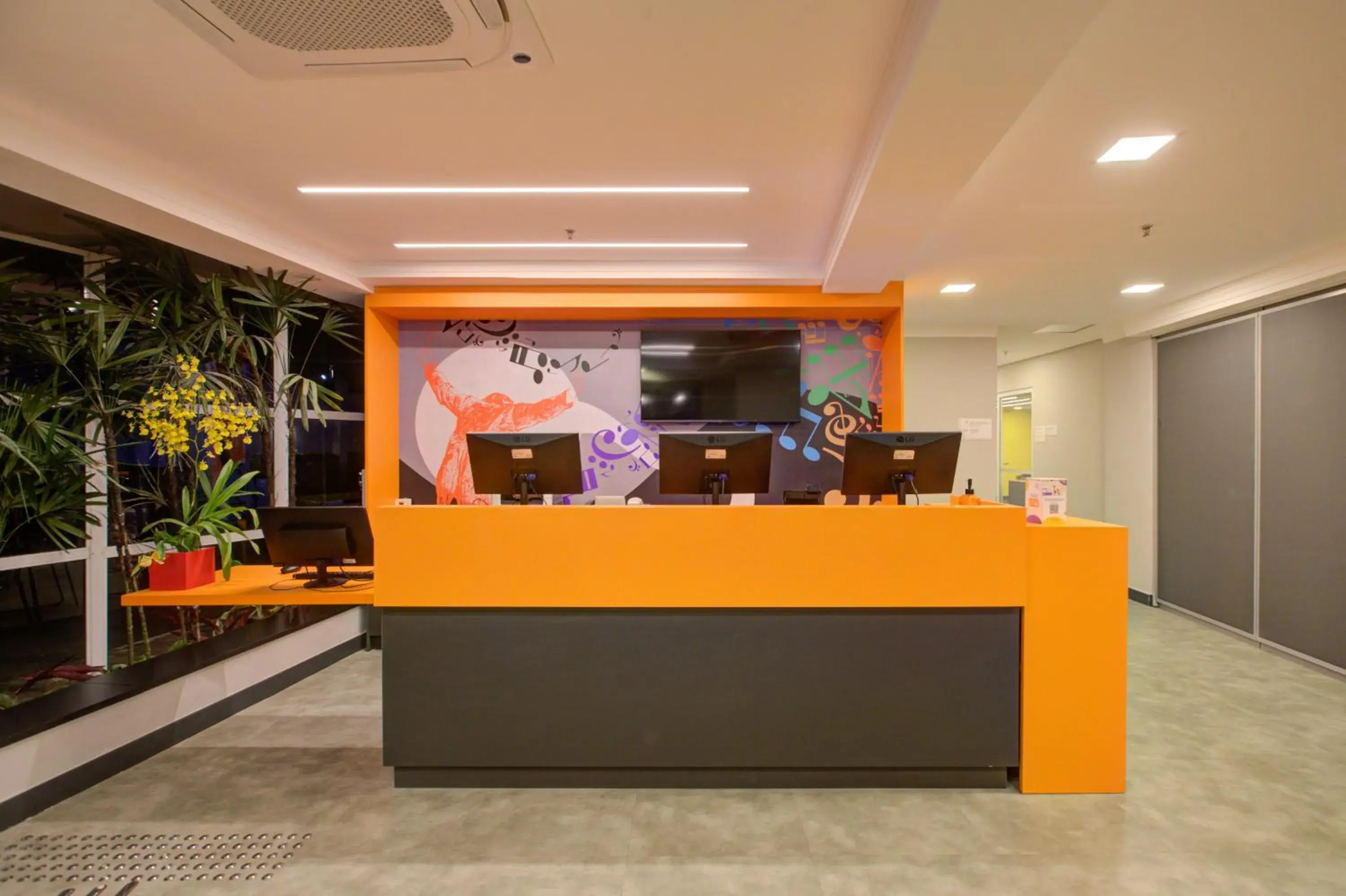 Lobby or reception in Transamerica Fit Villa Lobos Lobby or reception in Transamerica Fit Villa Lobos