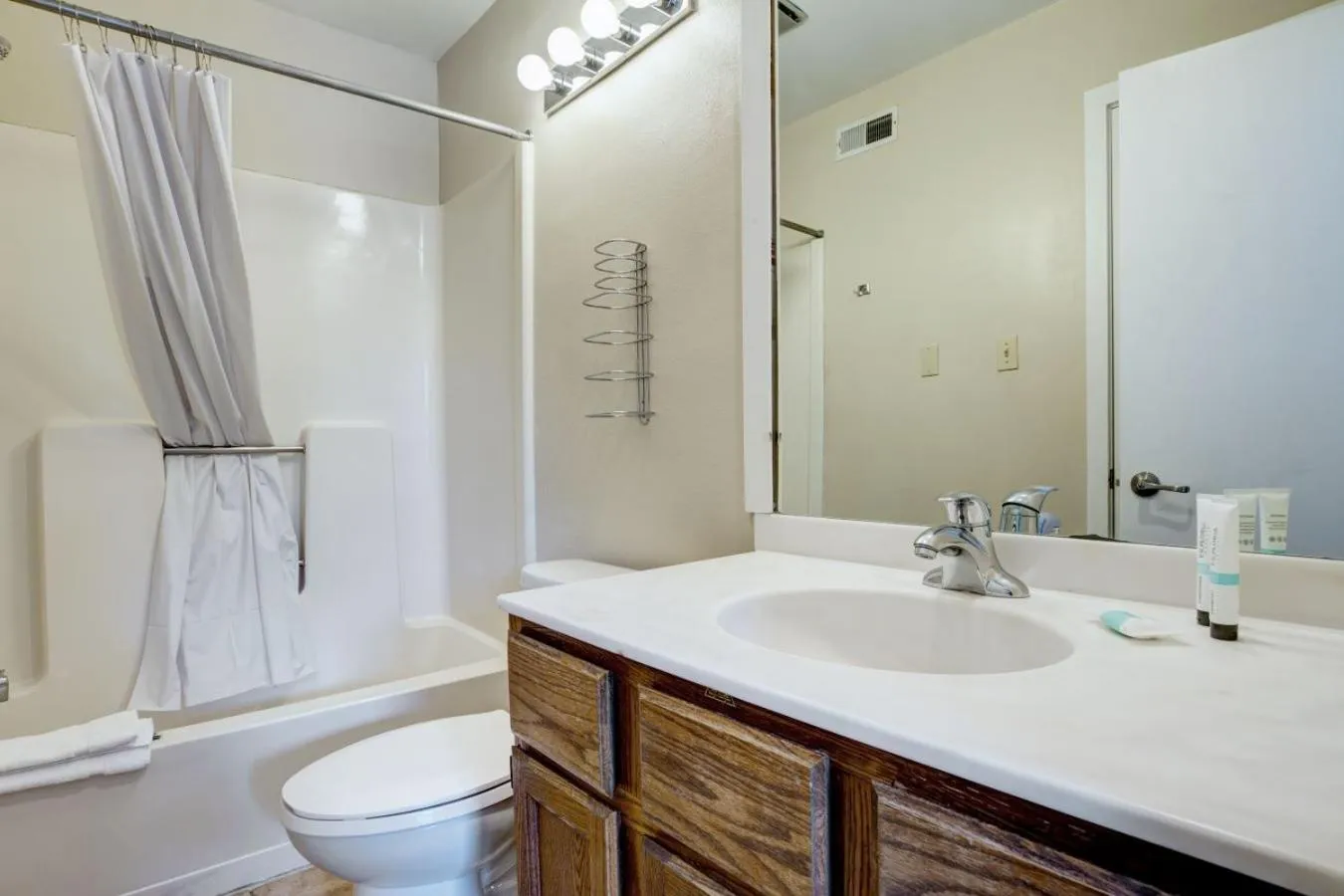Bathroom in Pocono Mountain Villas by Exploria Resorts