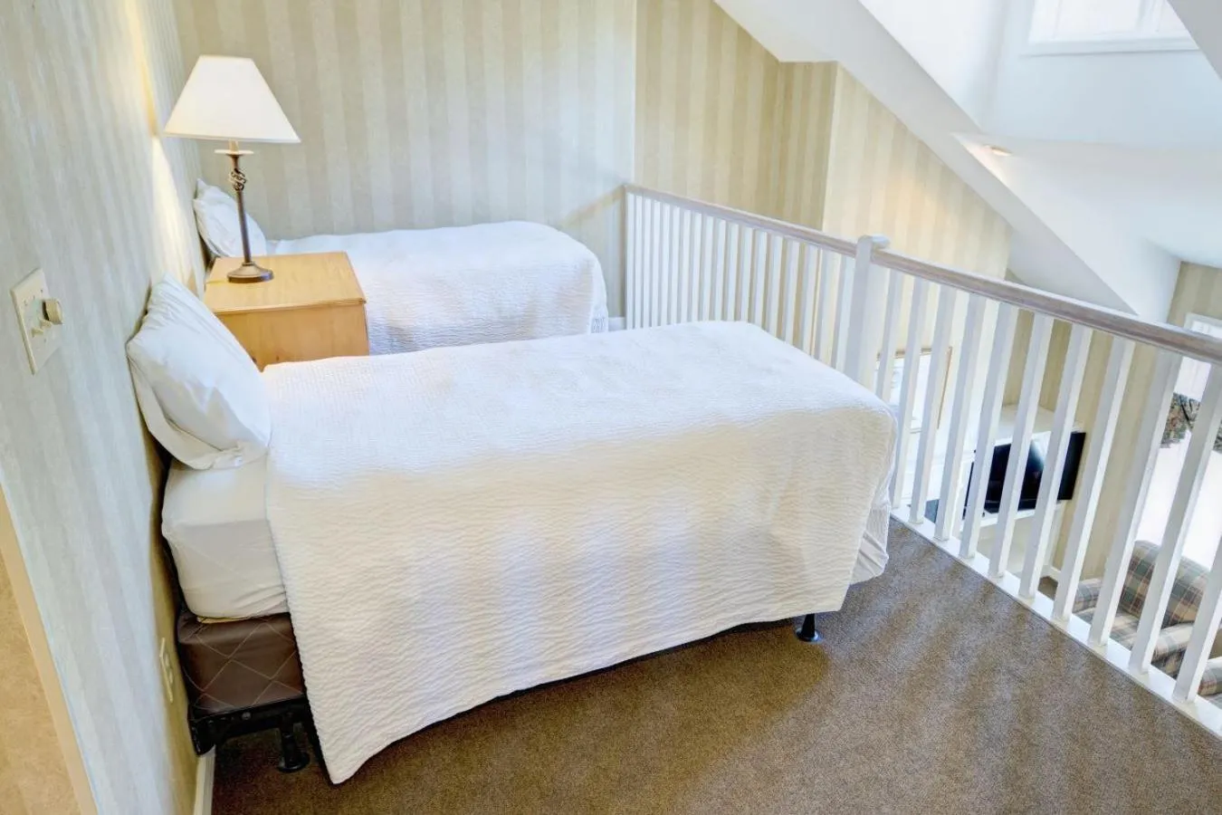 Bed in Pocono Mountain Villas by Exploria Resorts