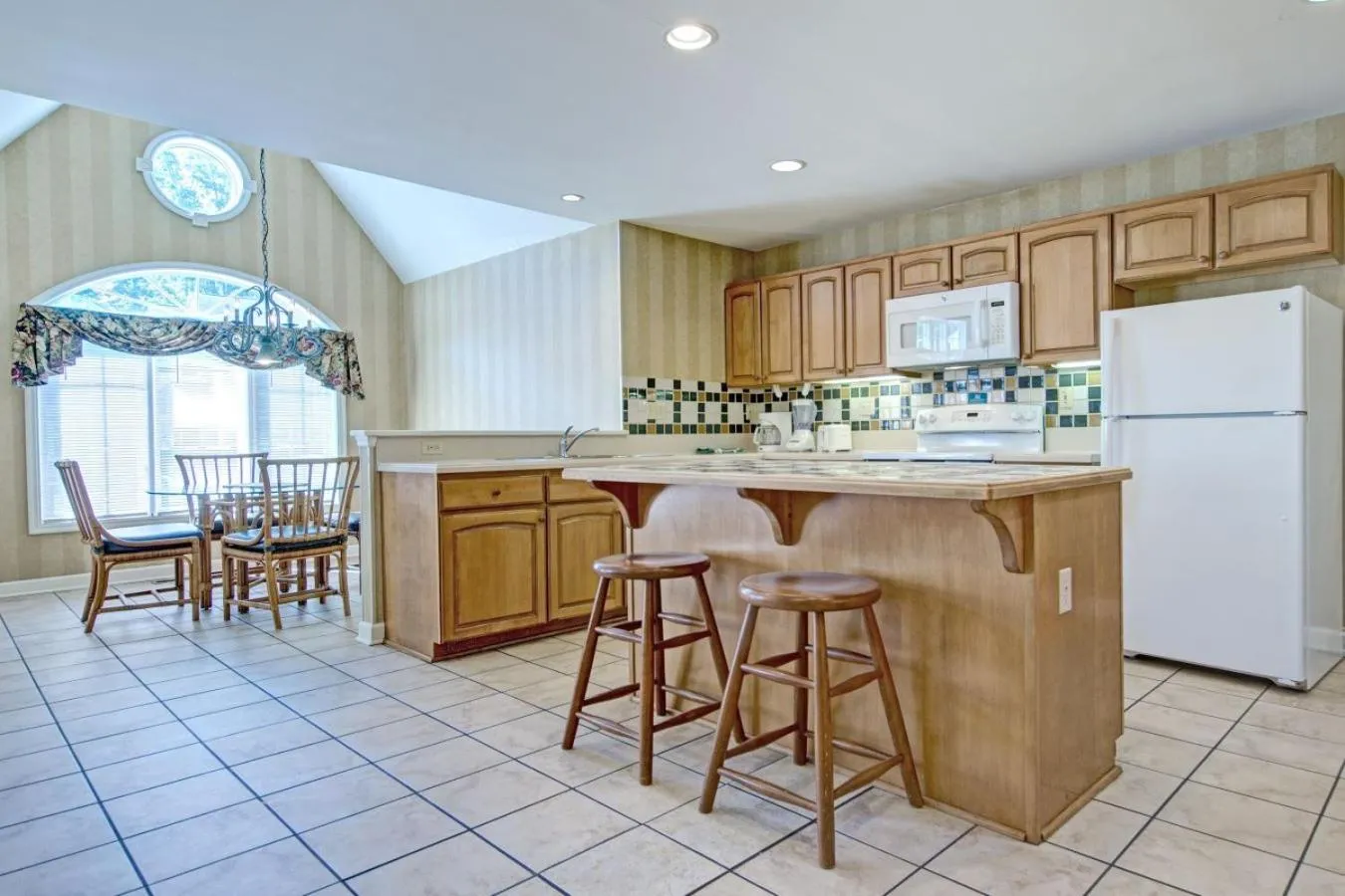 kitchen in Pocono Mountain Villas by Exploria Resorts