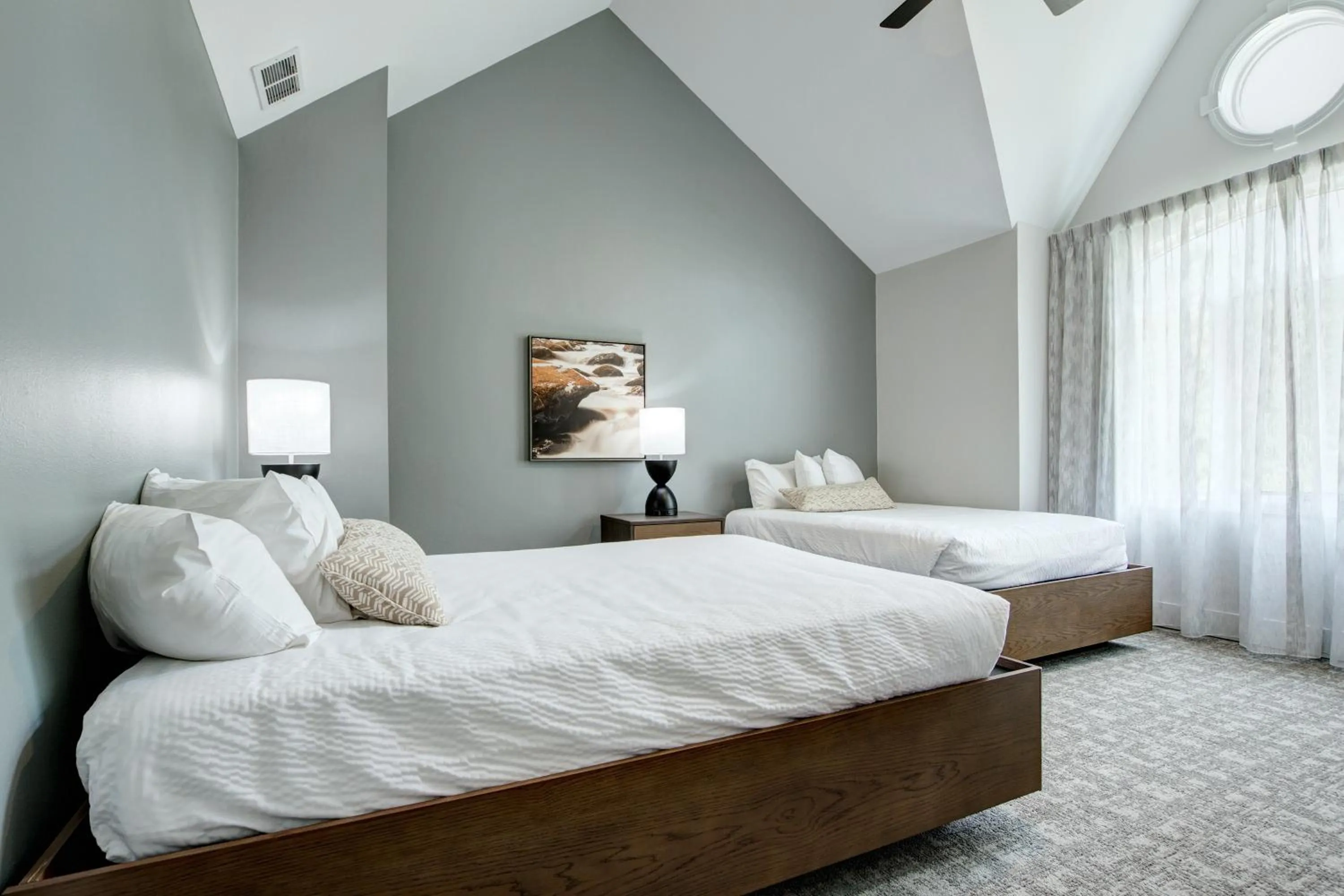 Bedroom, Bed in Pocono Mountain Villas by Exploria Resorts