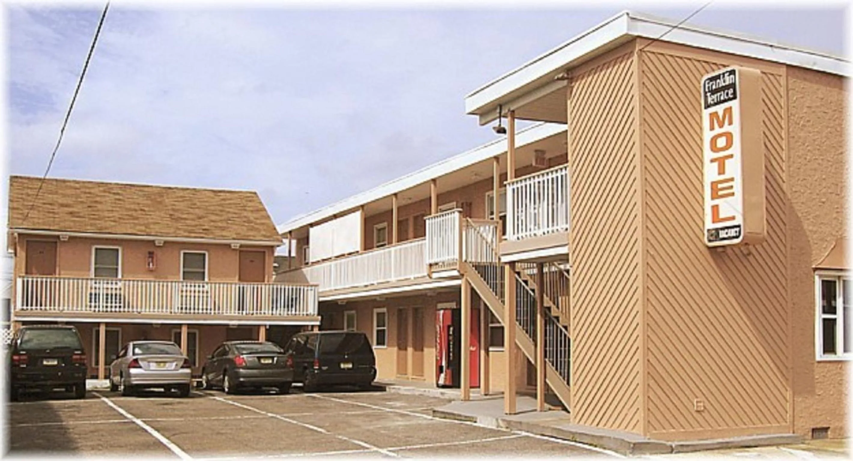 Property building in Franklin Terrace Motel