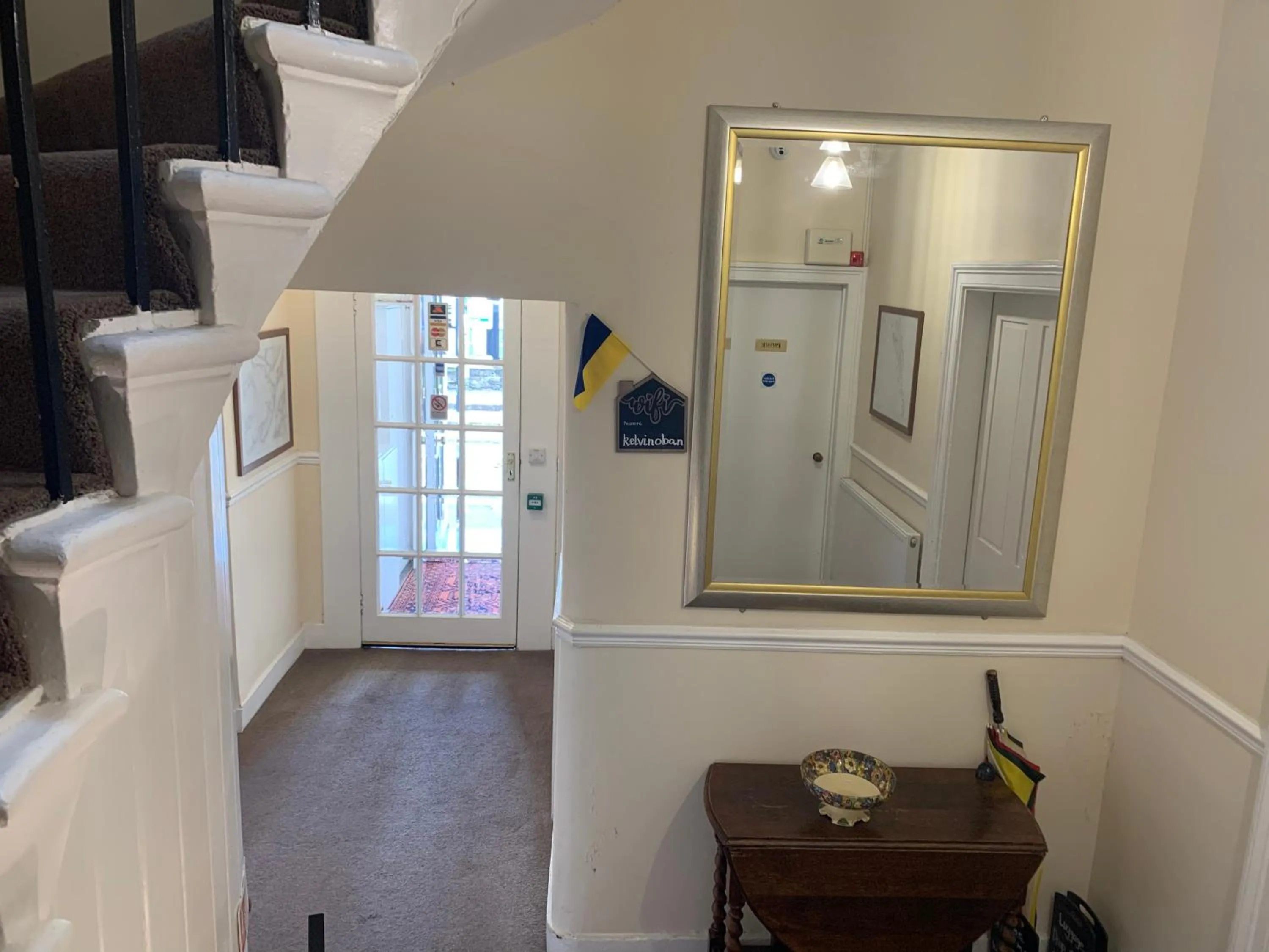 Facade/entrance in The Kelvin Hotel