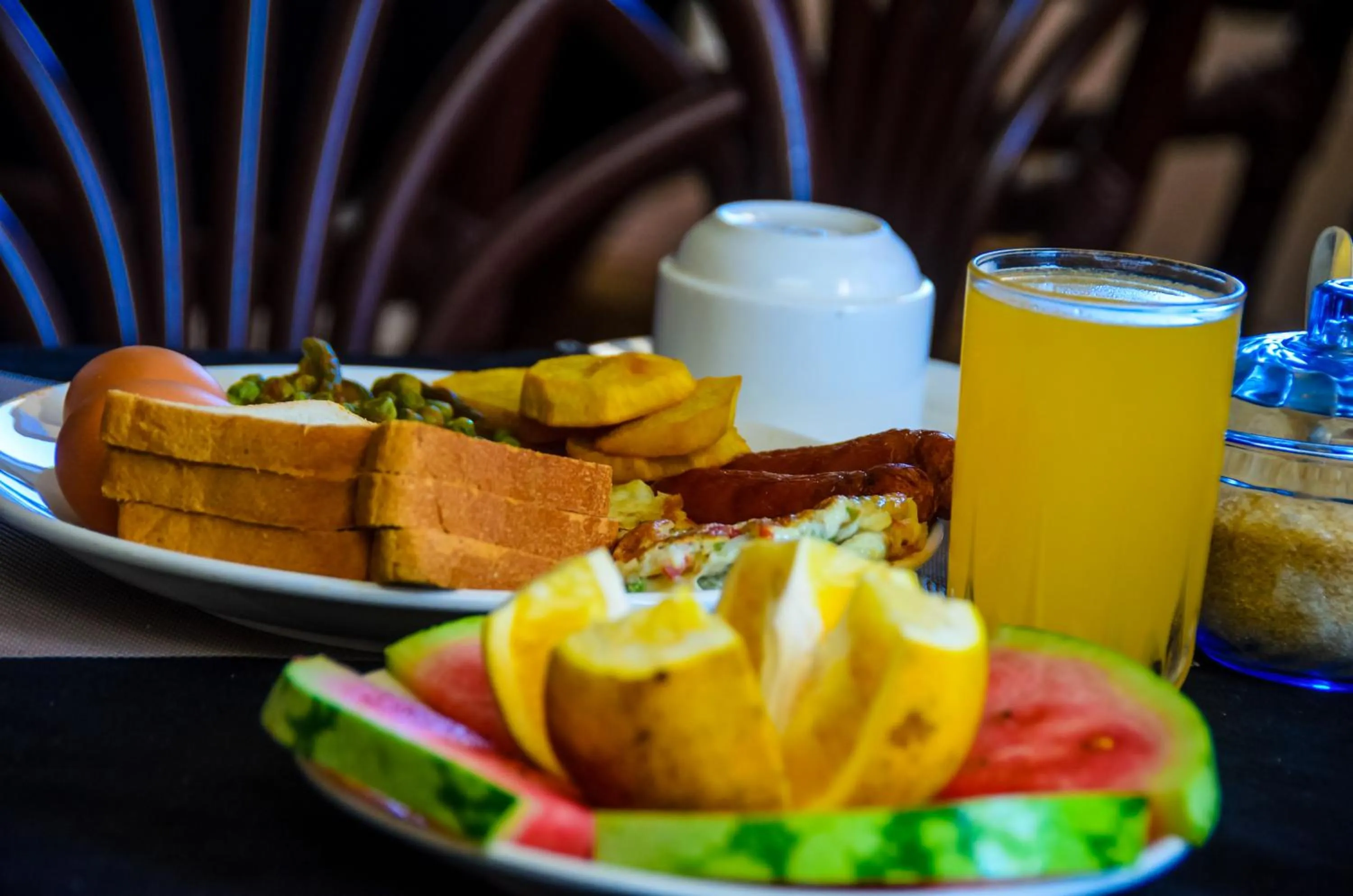 Breakfast in Sheratton Regency Hotel