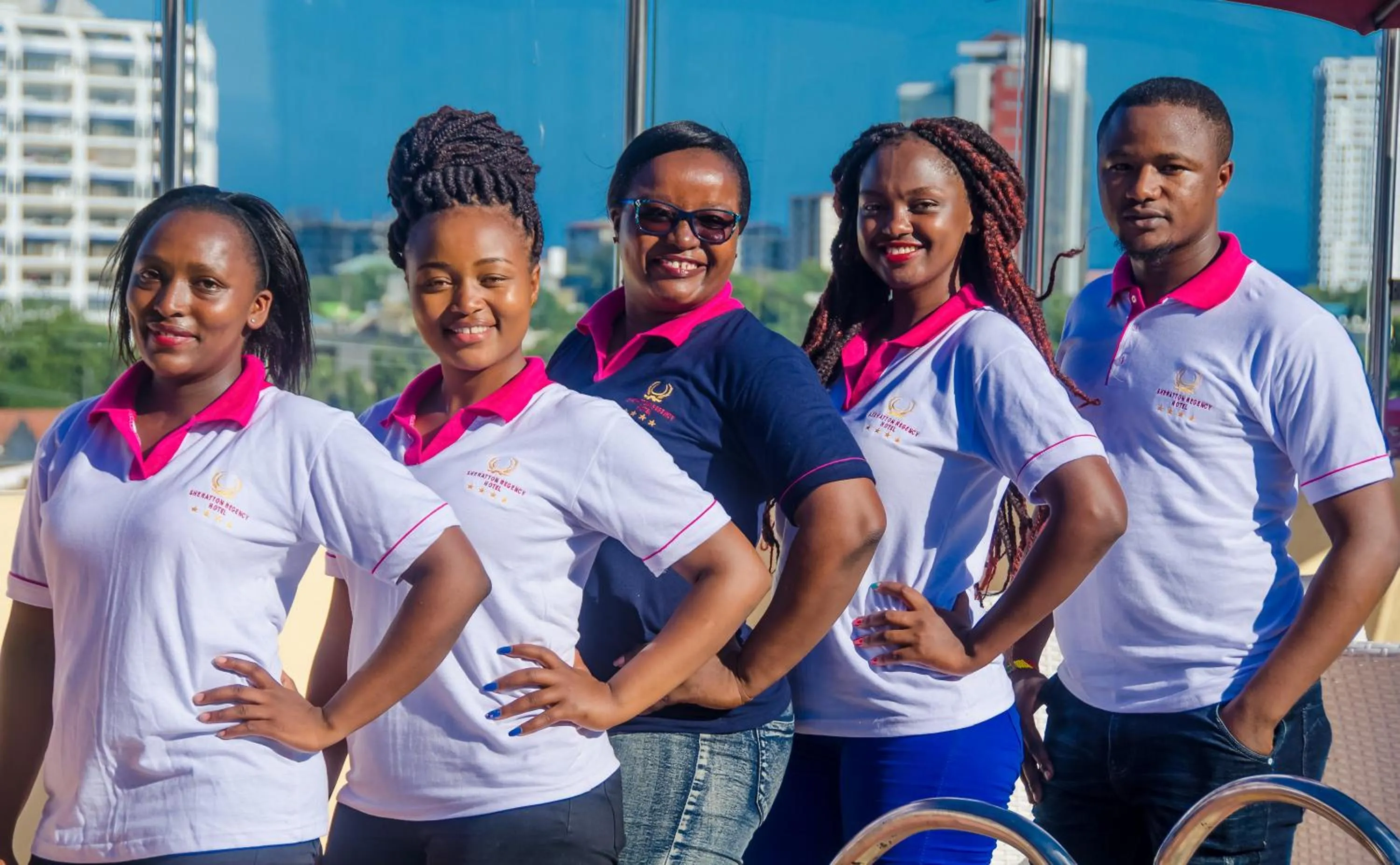 Staff in Sheratton Regency Hotel