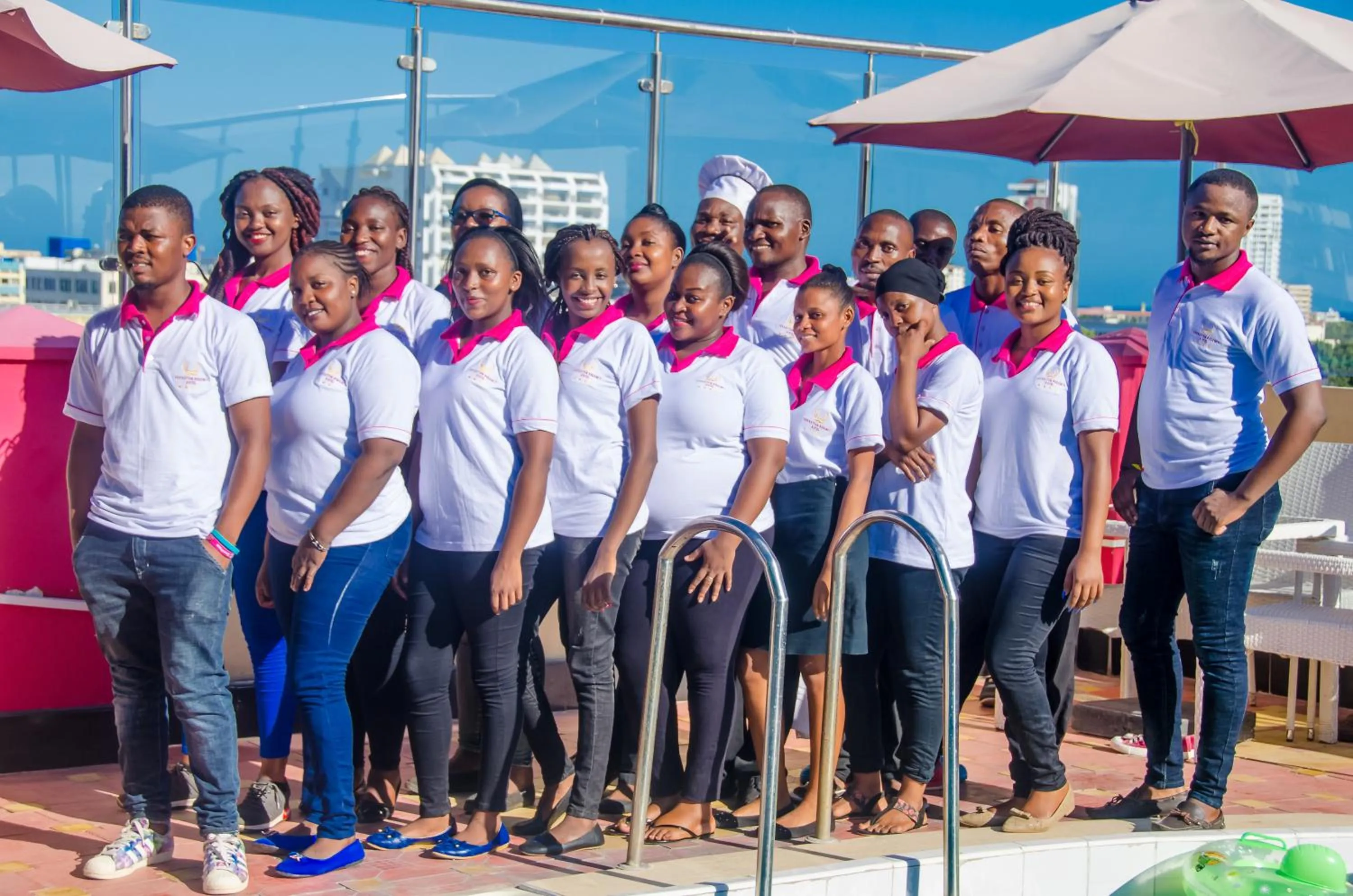 Swimming pool in Sheratton Regency Hotel