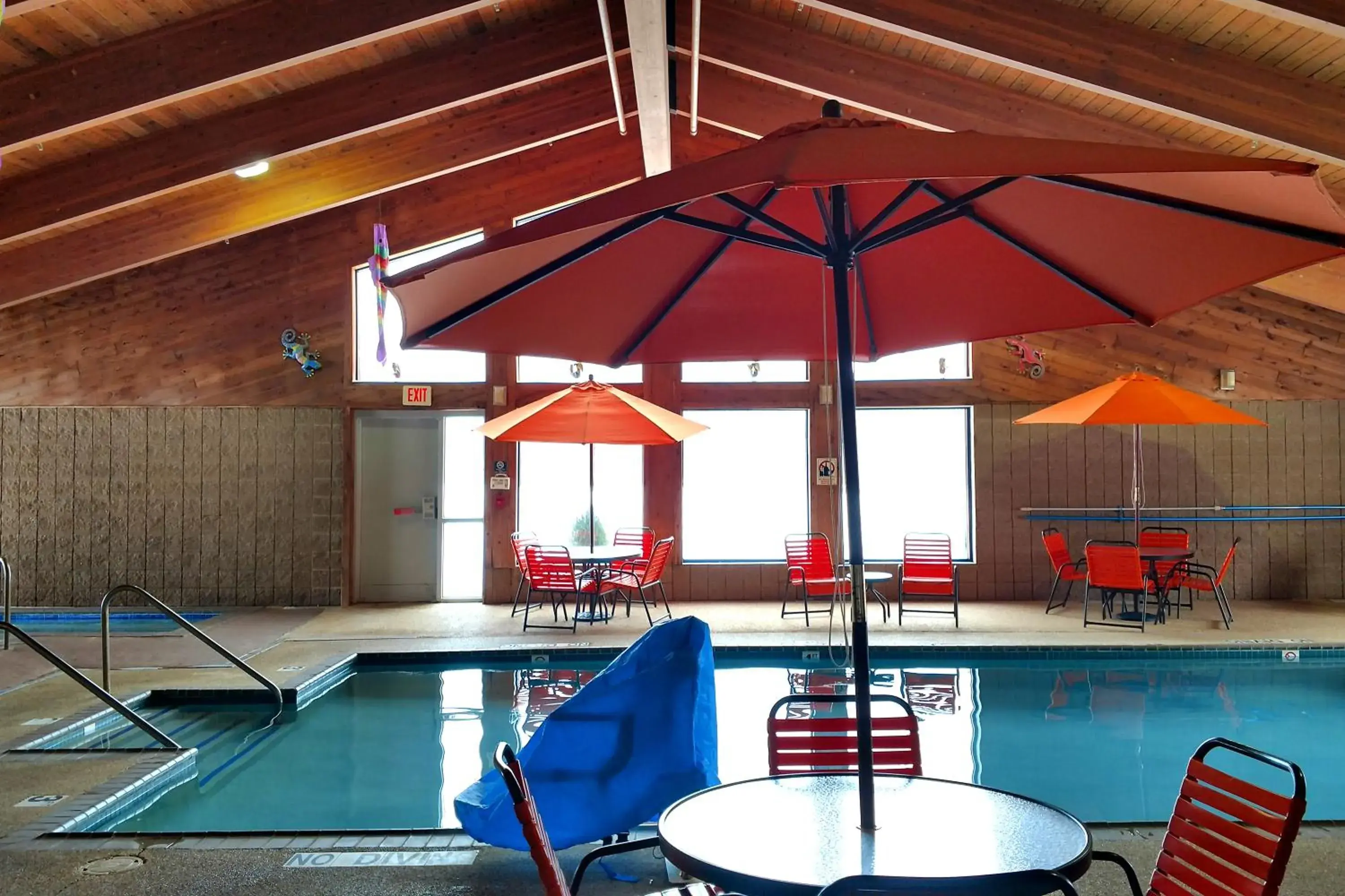 Swimming pool in AmericInn by Wyndham Iron River Swimming pool in AmericInn by Wyndham Iron River