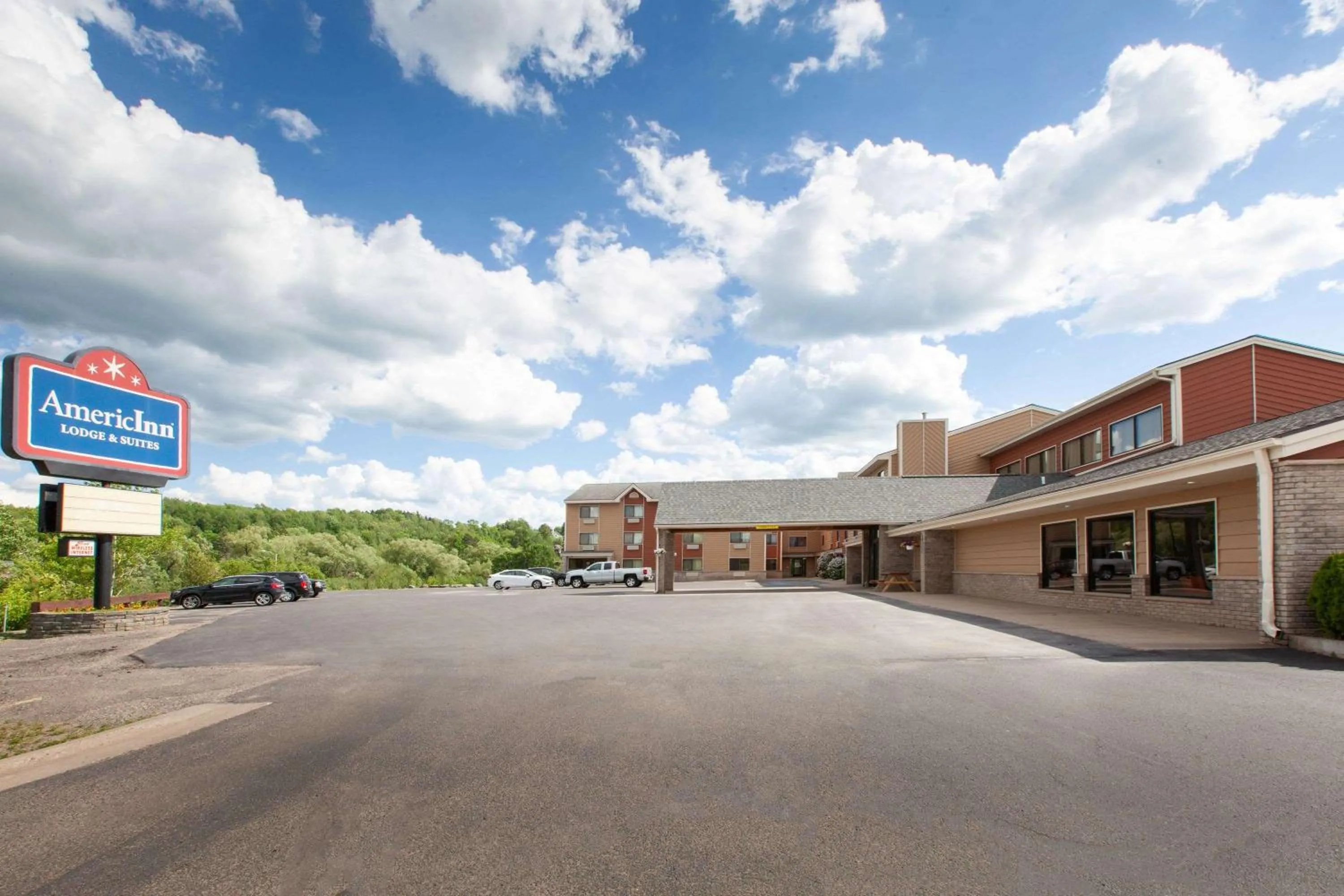 Property building in AmericInn by Wyndham Iron River