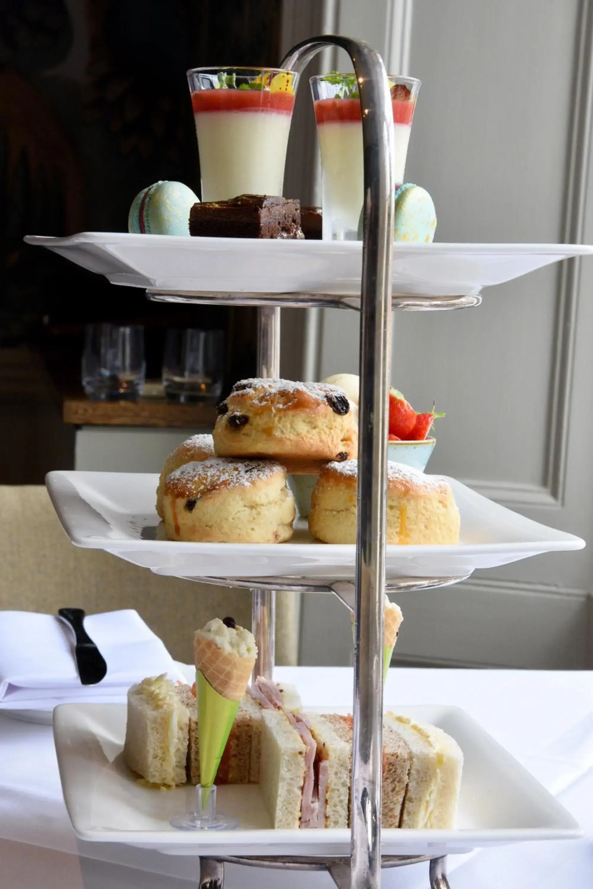 Food close-up in Cotswold House Hotel and Spa - "A Bespoke Hotel" Food close-up in Cotswold House Hotel and Spa - "A Bespoke Hotel"