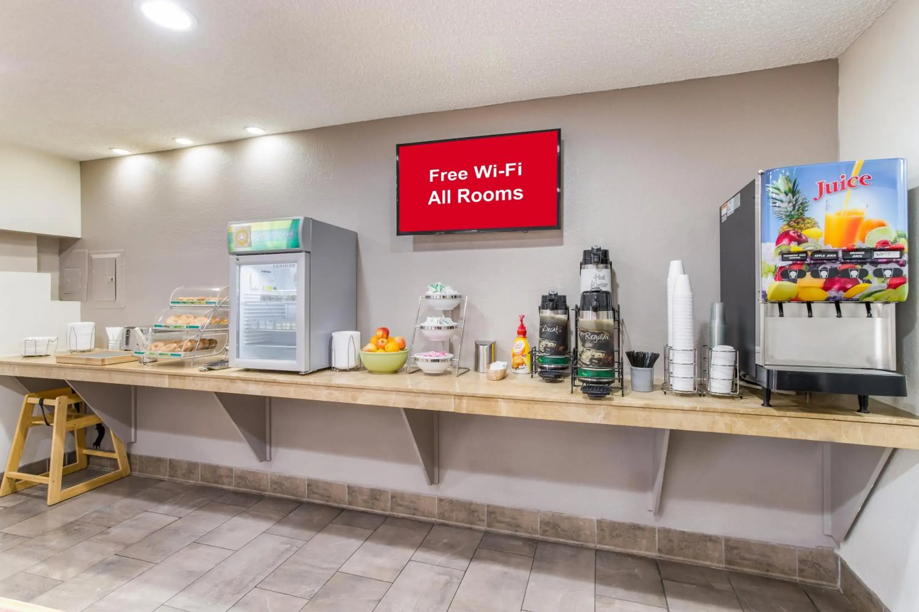 Breakfast in Red Roof Inn Albuquerque - Midtown Breakfast in Red Roof Inn Albuquerque - Midtown