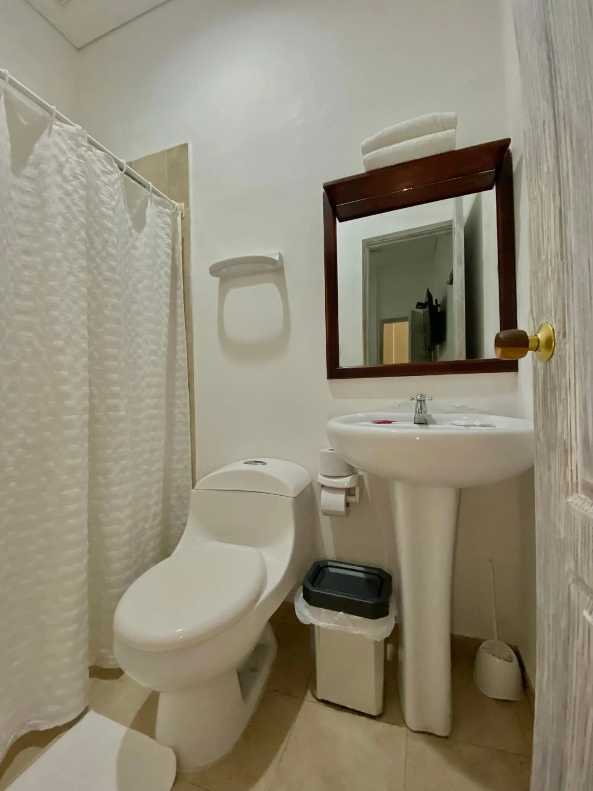 Bathroom in Hotel La Magdalena