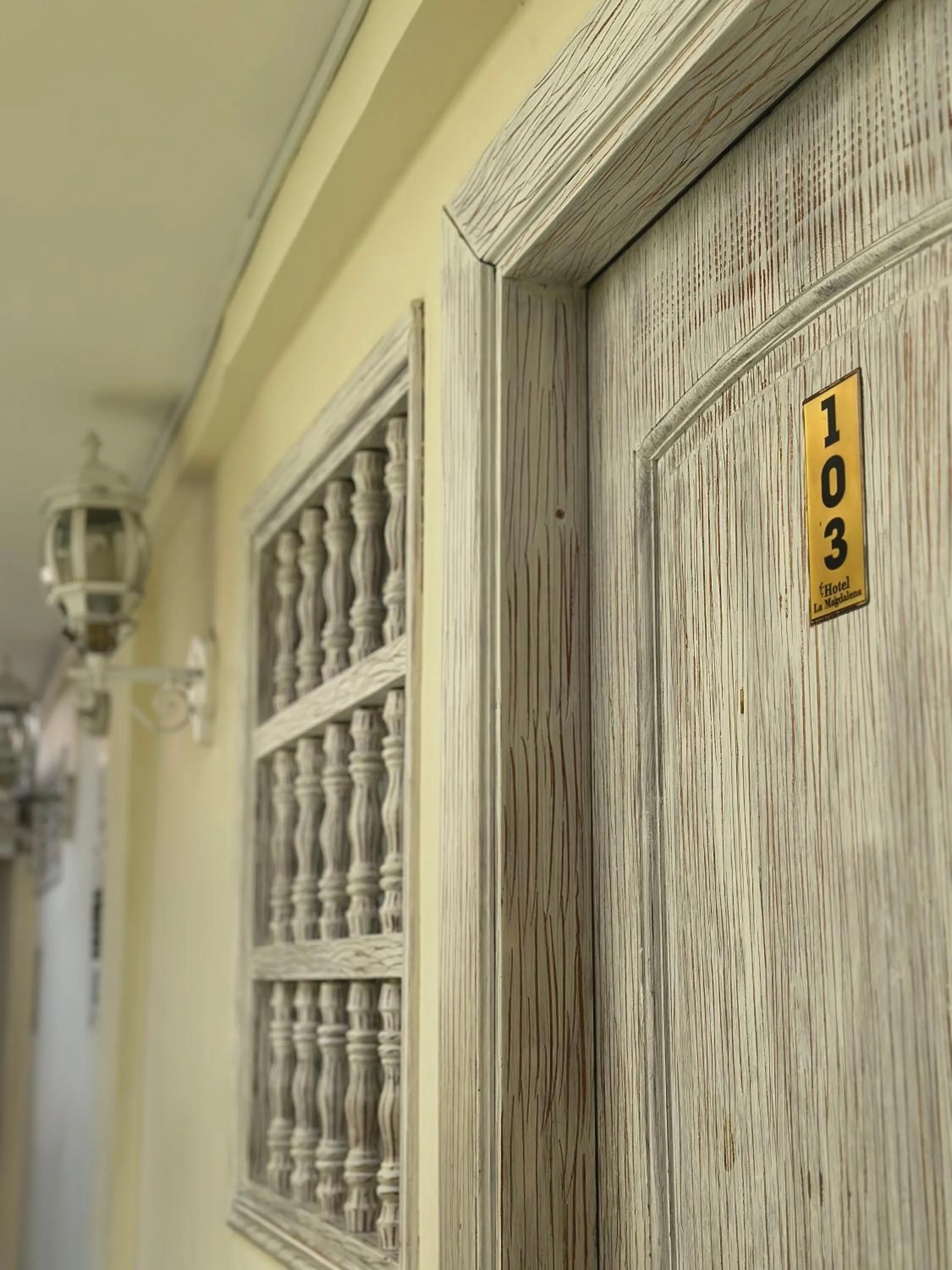 Area and facilities in Hotel La Magdalena