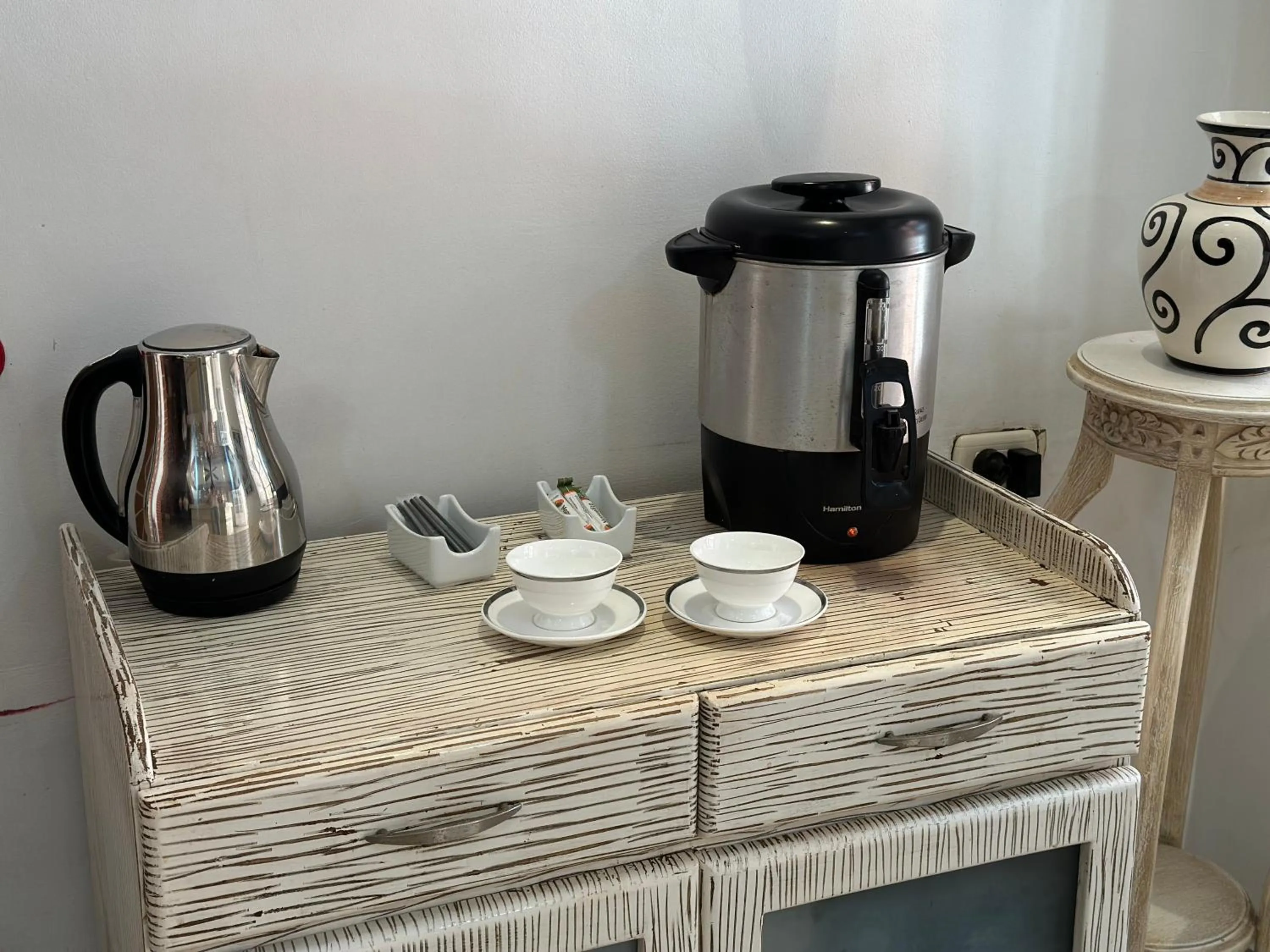 Coffee/tea facilities in Hotel La Magdalena