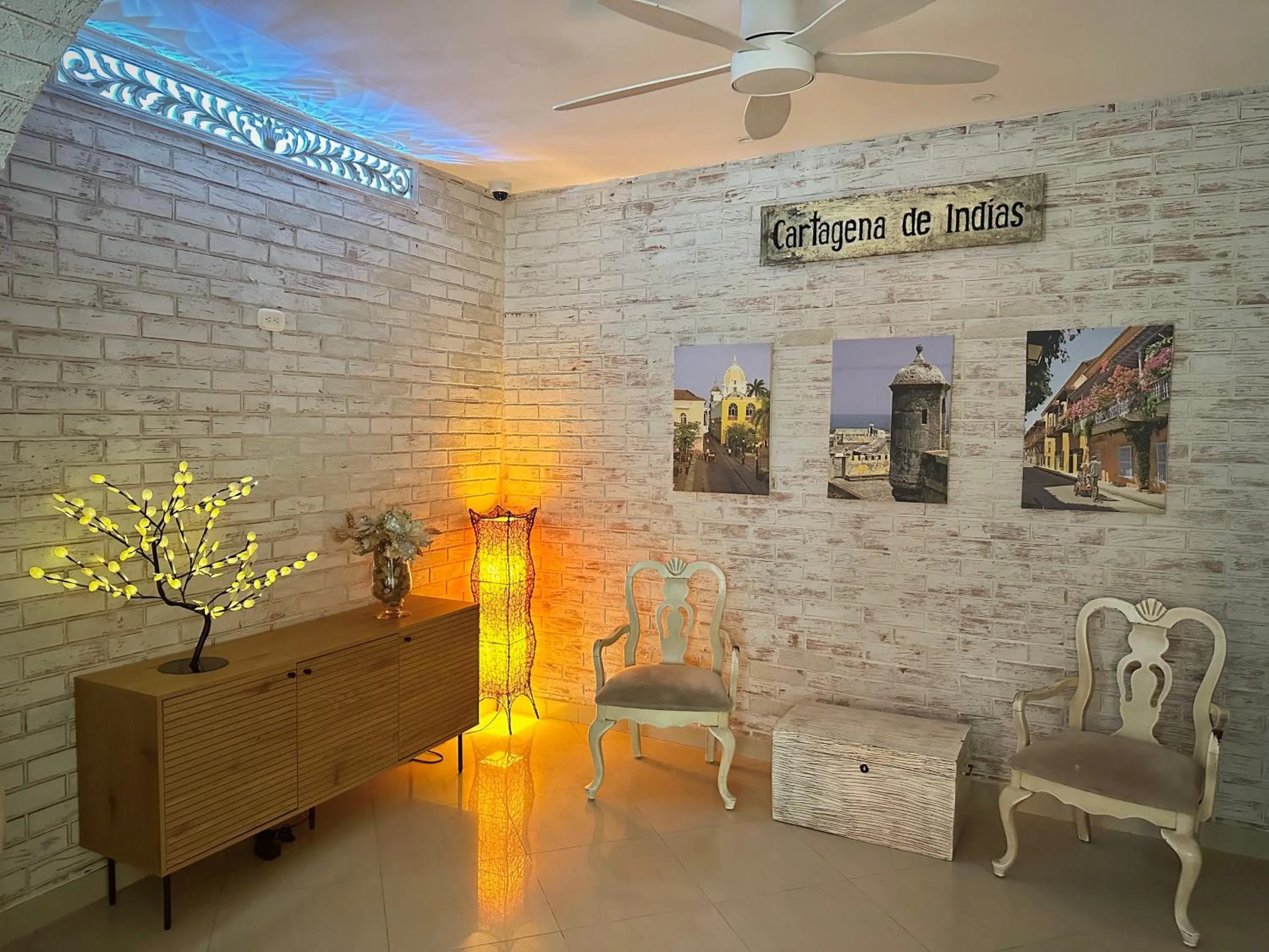 Living room in Hotel La Magdalena